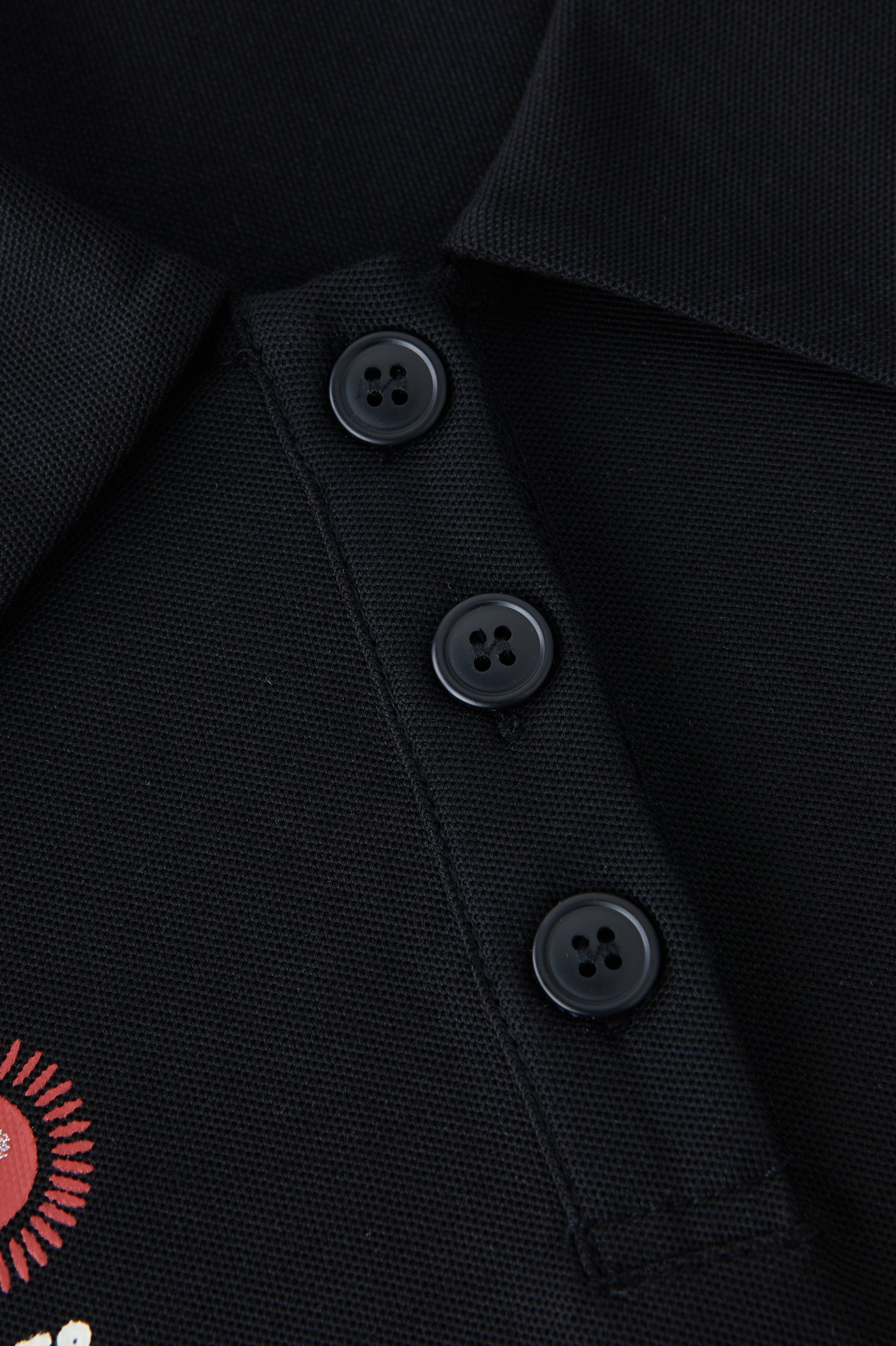 SEA 3D Printed Polo Collar Knit Dress EXQ5152