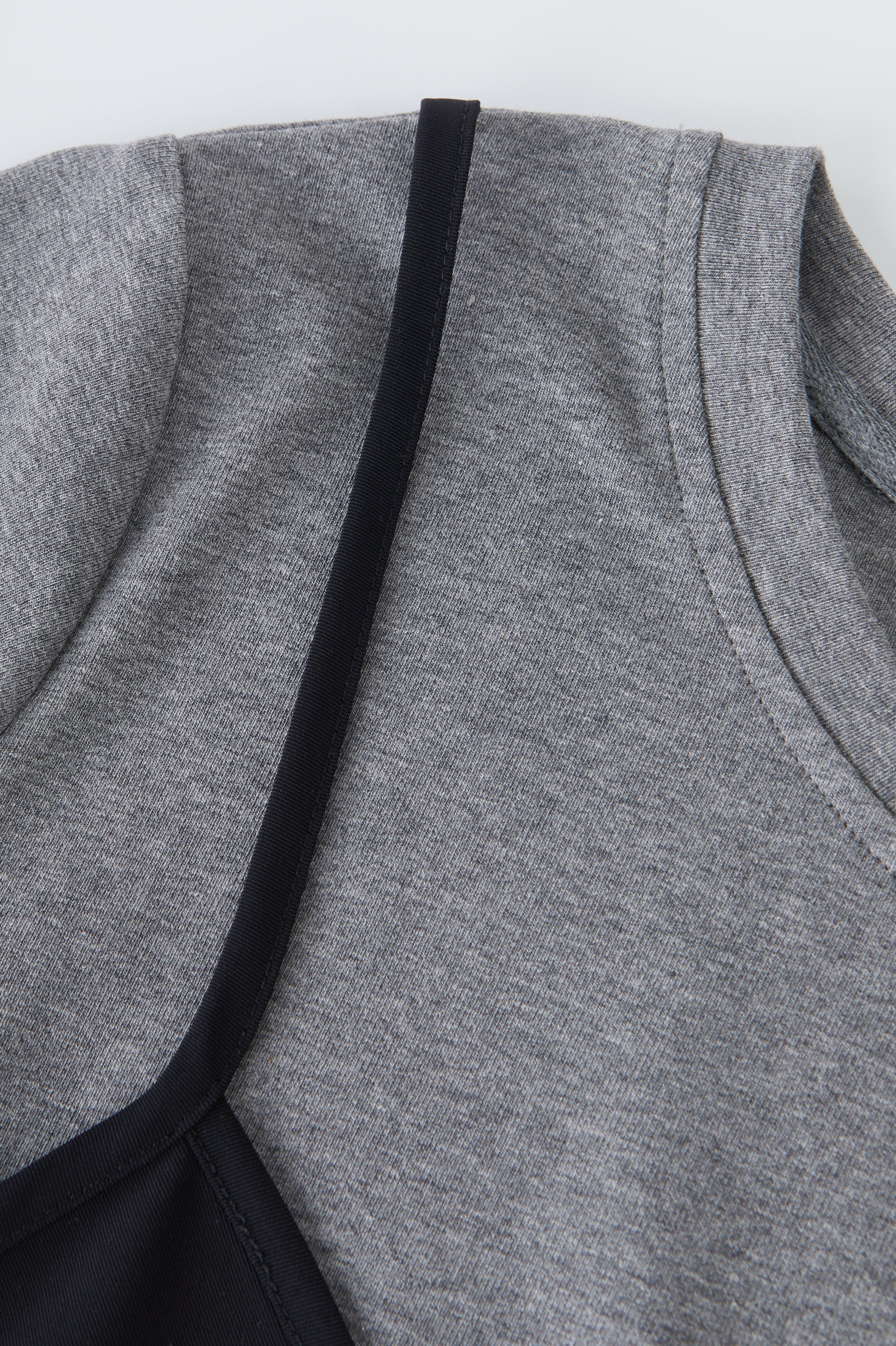 SEA Color Block Fake Two-Piece Mid-Length Dress EXQ5298