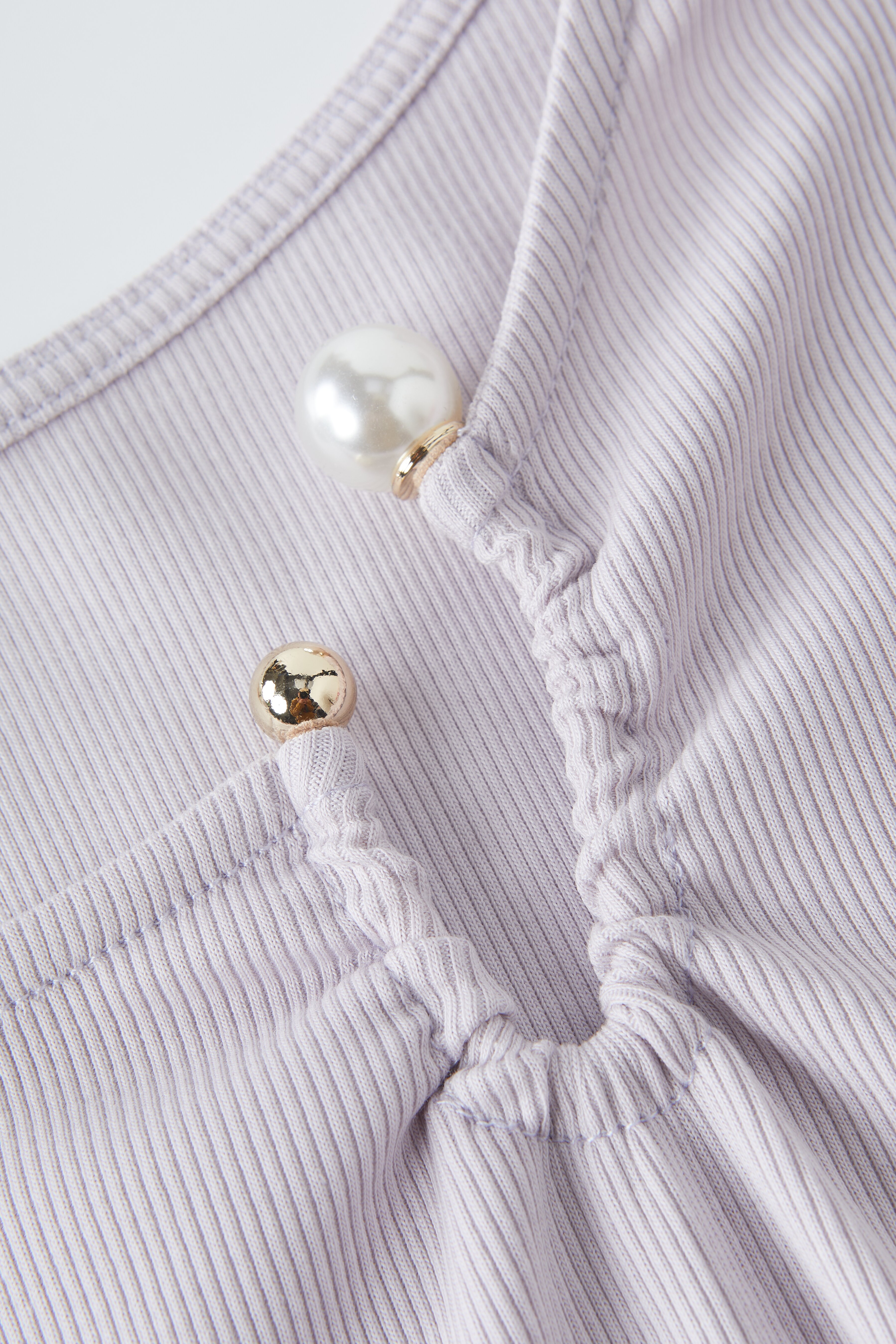 SEA Pleated Waist Tencel Cotton Top EXZ5068