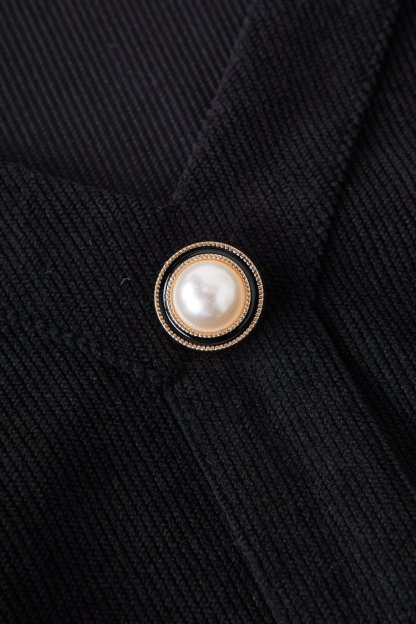 V-neck Slimming Embroidered Elegant Dress DDQ2186