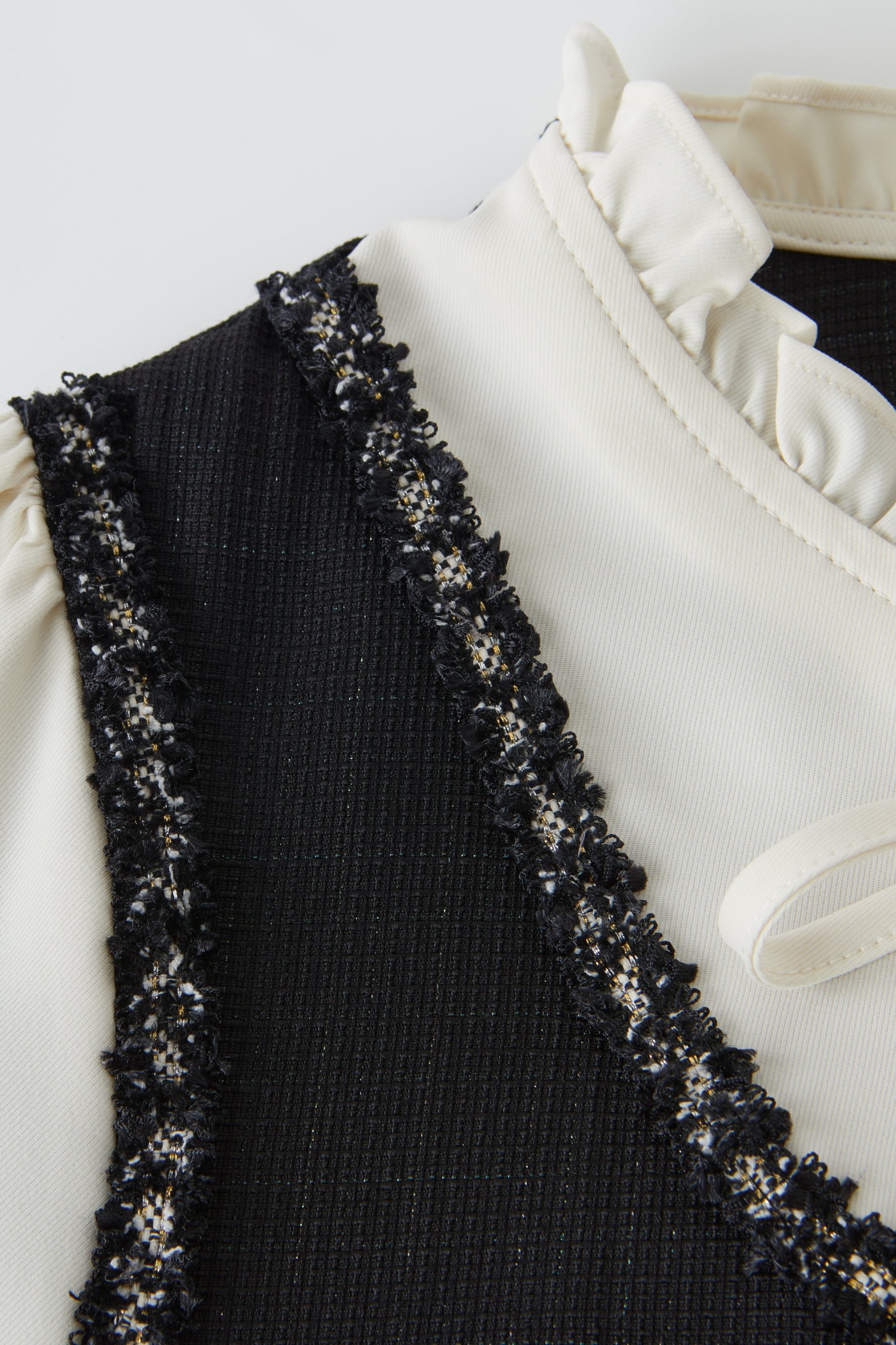 Splicing slim fit and slimming thick long skirt DDQ2375