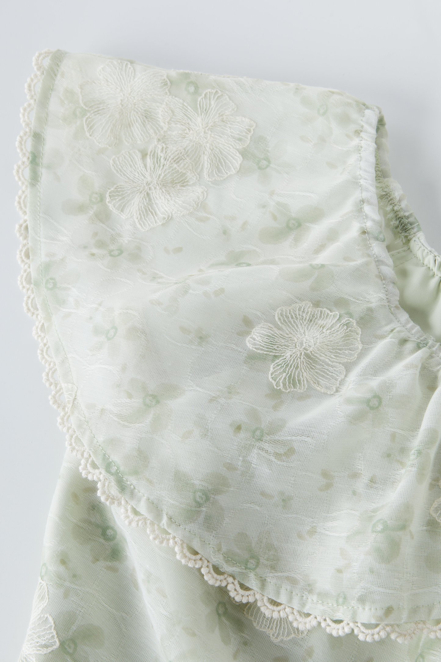 Doll Collar Slimming Floral Dress EXQ5350