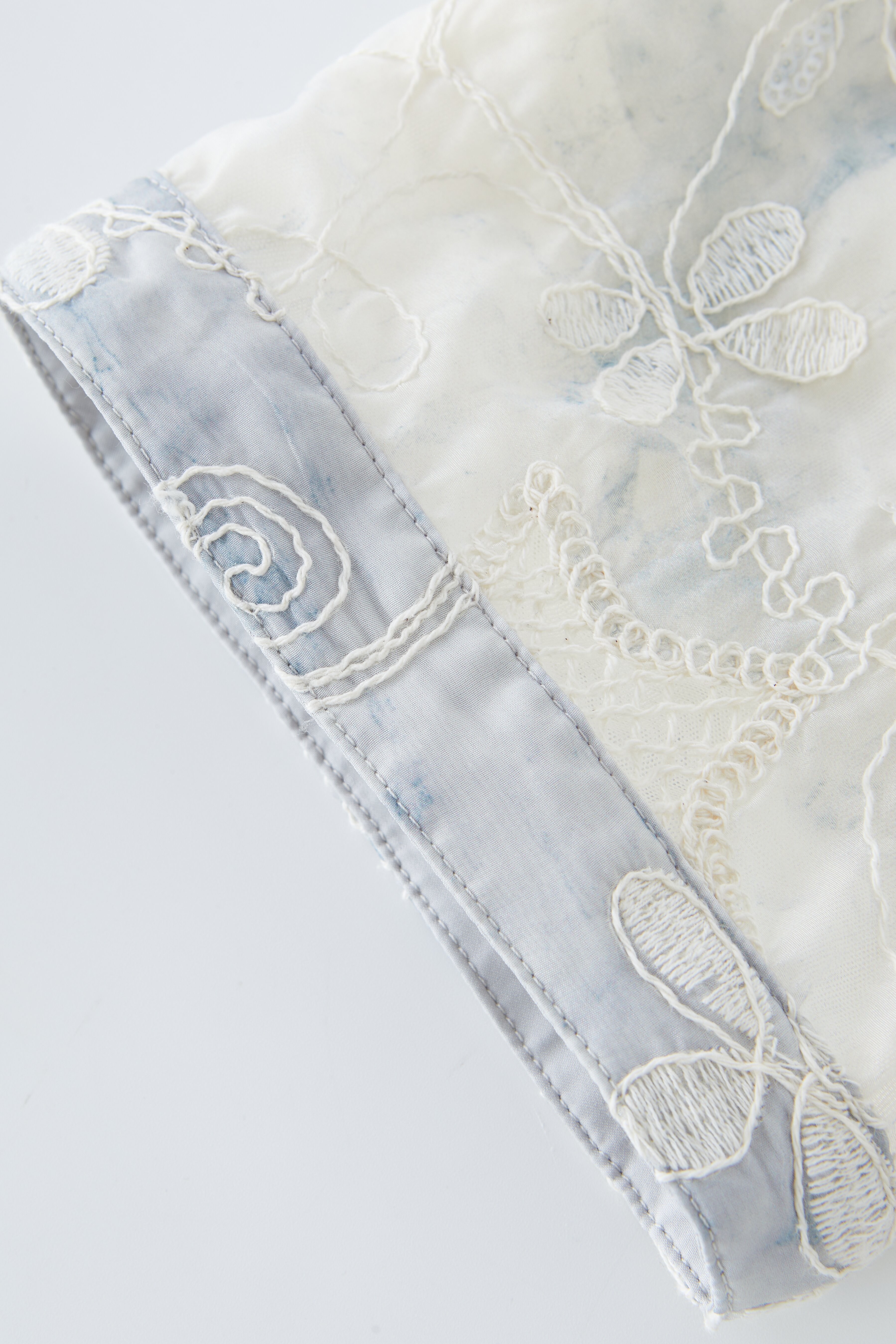 Starry Sky Hollow Embroidered Lace-up Dress EXQ5552