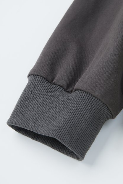 Double-ended Zipper Hooded Sweatshirt Thin Jacket EDW5605N