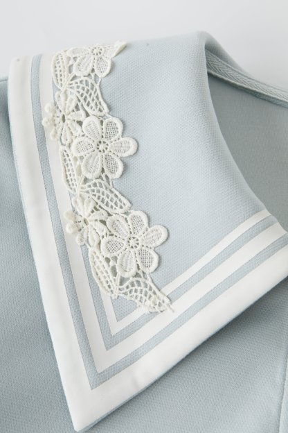 Lace collar jacket ECW2593