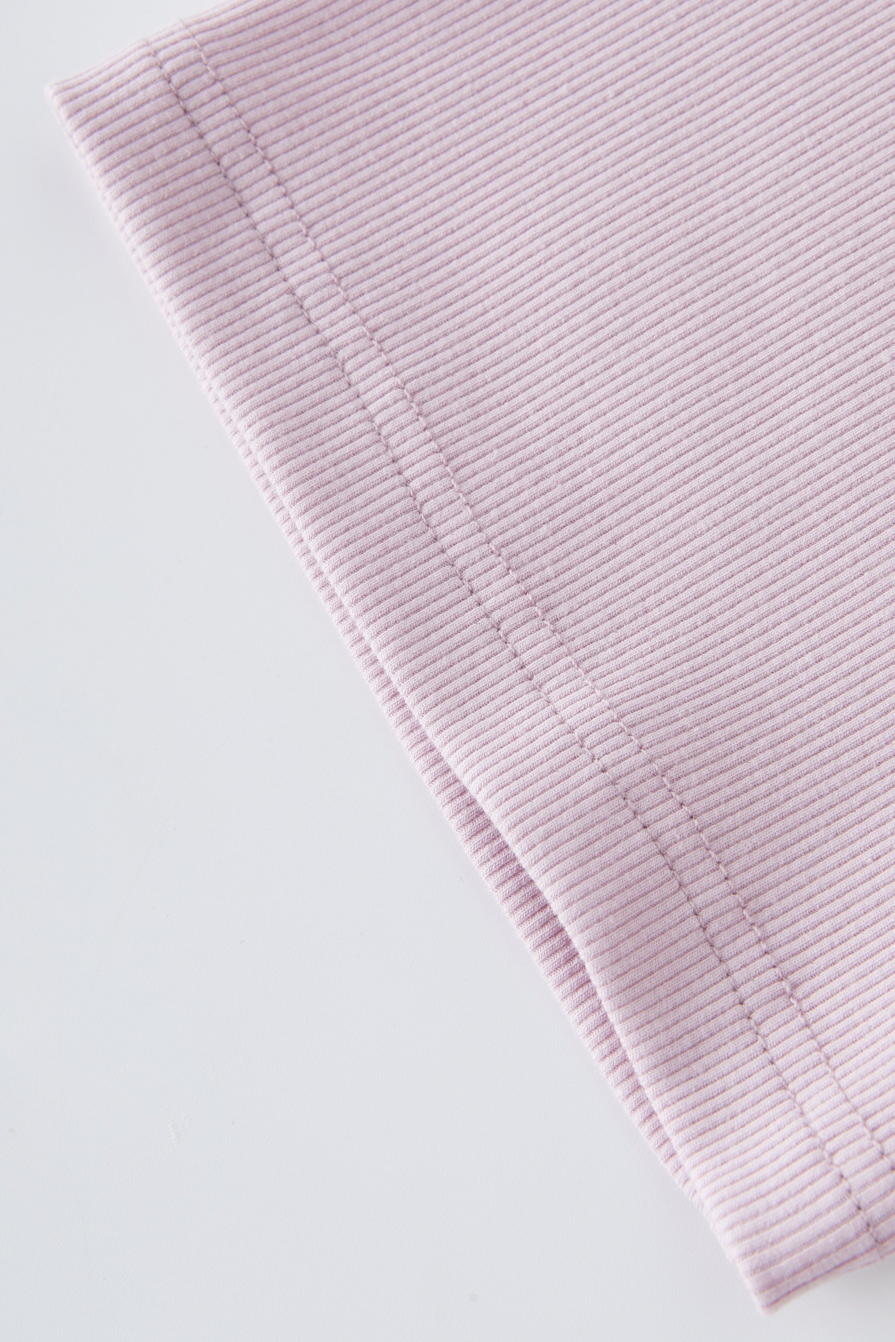 POLO Collar Zipper Pleated Short Sleeve Top EXZ5279