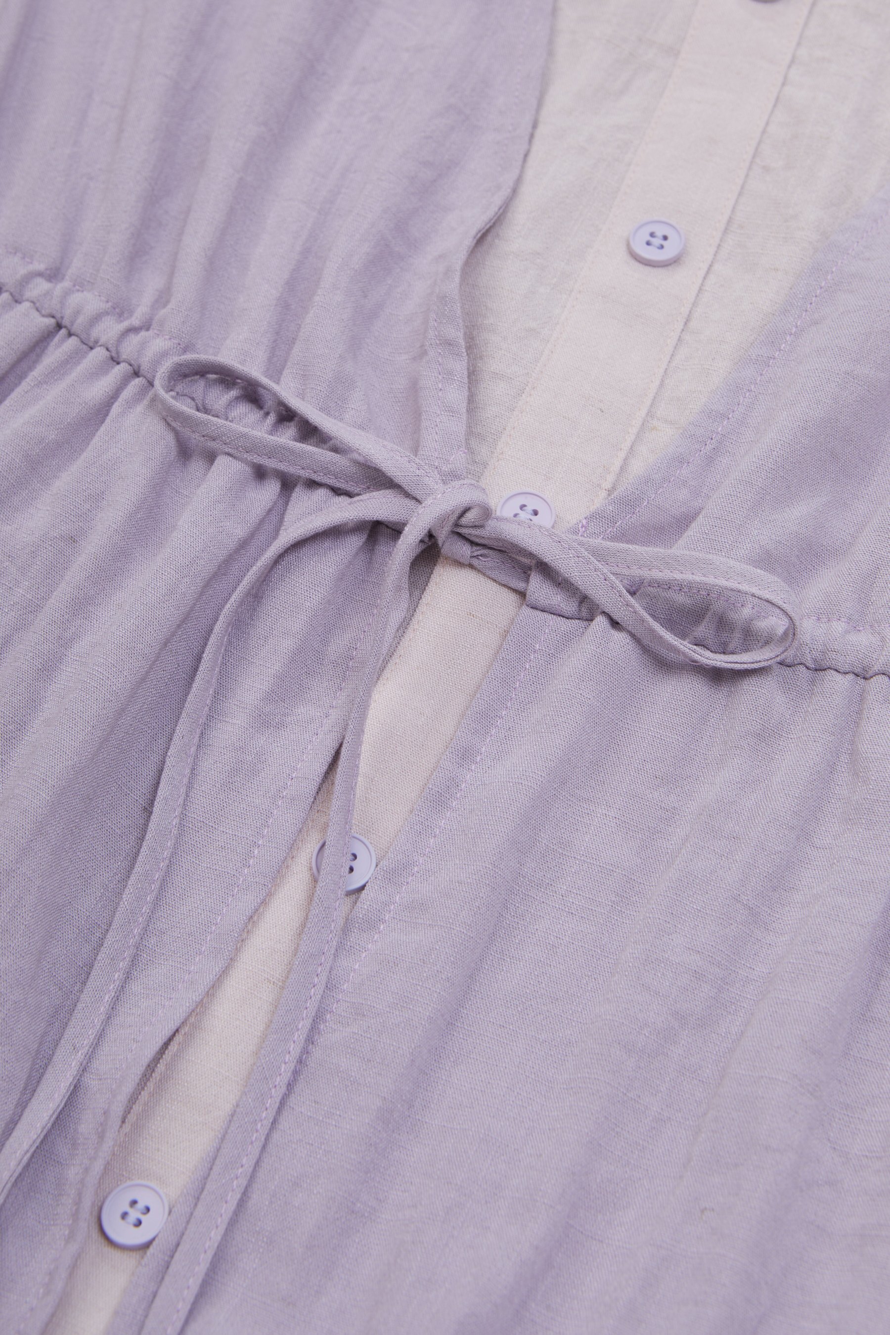 V-neck No Matching Fake Two-piece Slimming Top EXA5725