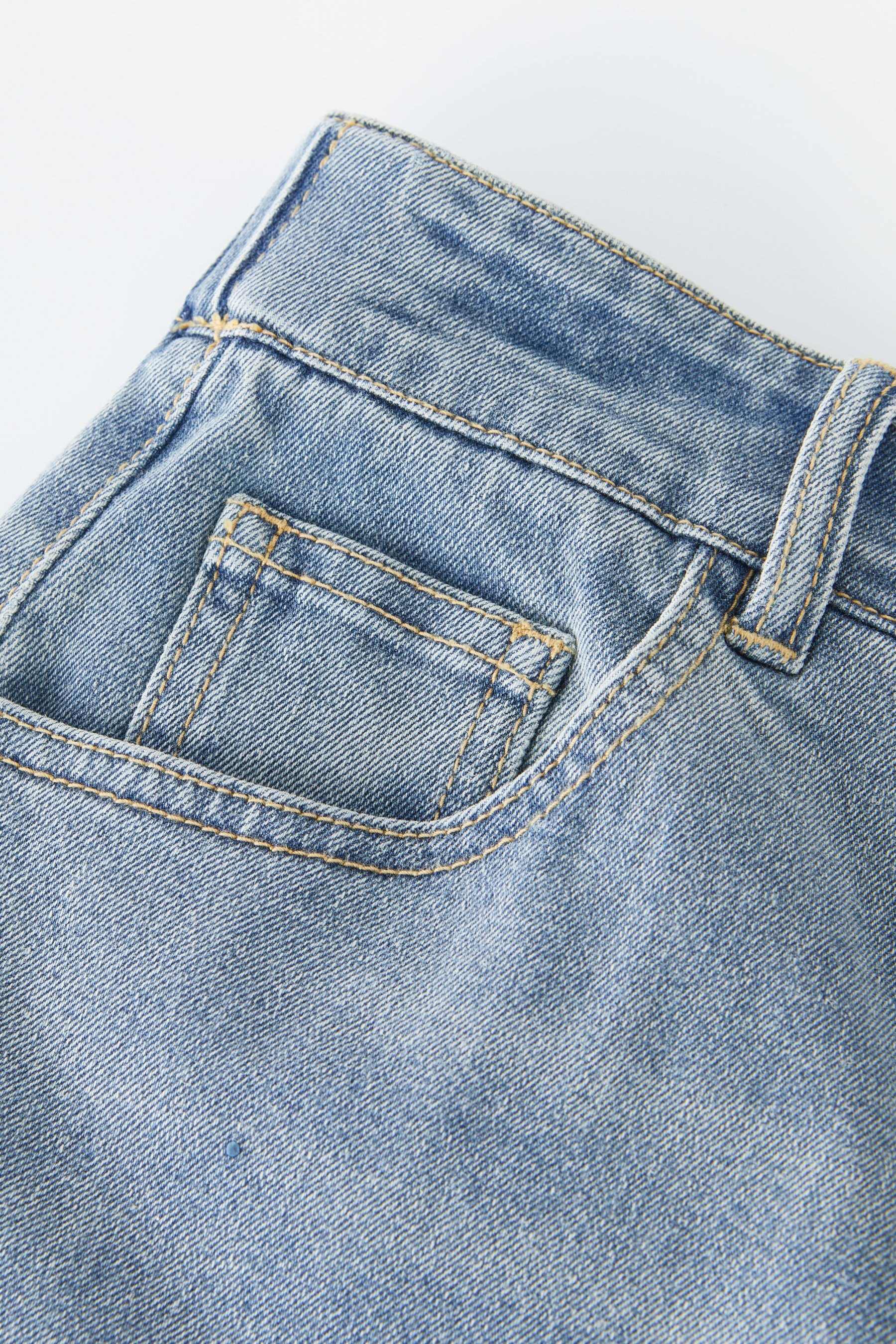 High Waist Slimming Straight Raw Hem Cropped Pants EXK5330