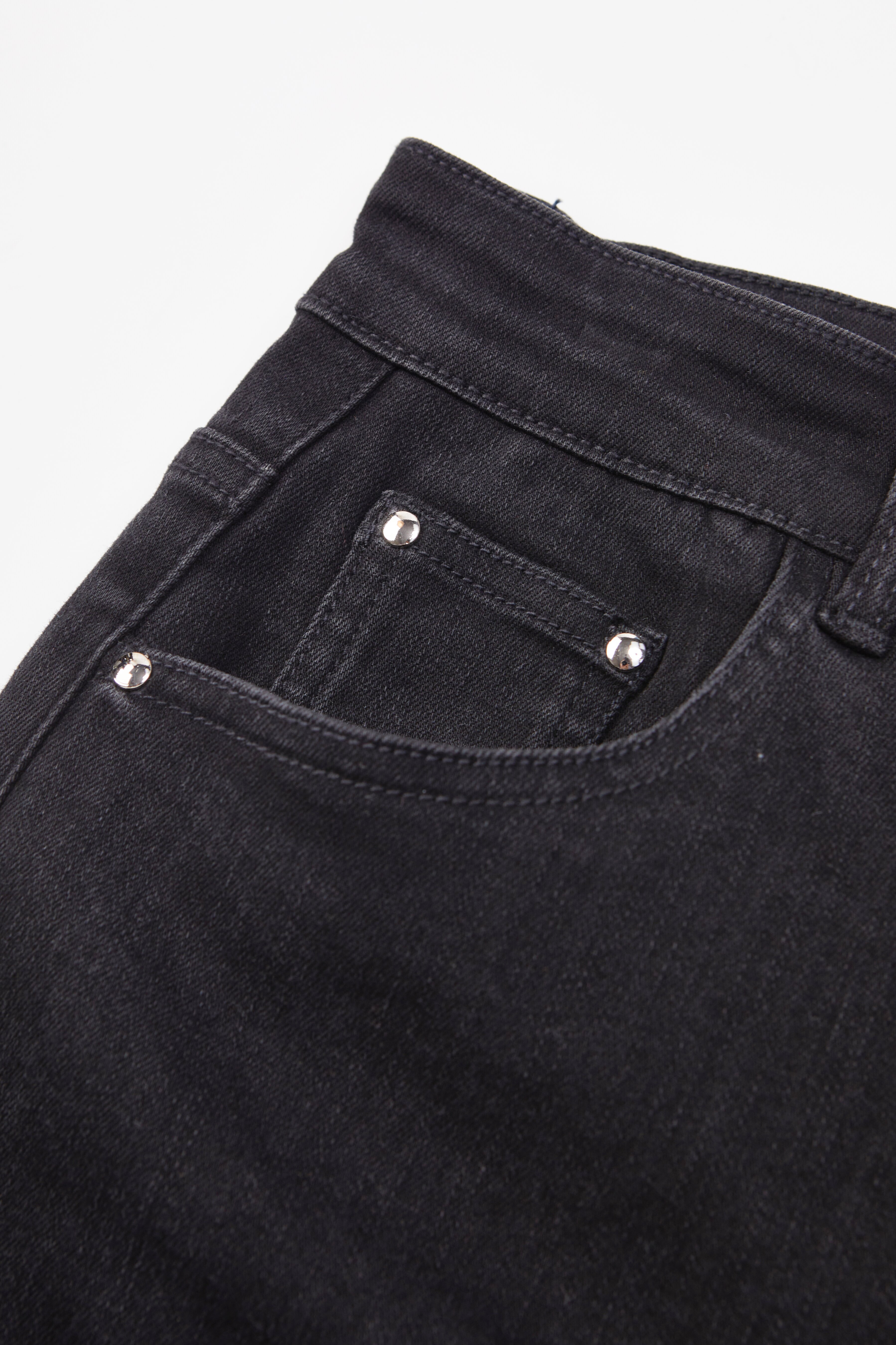 Flared Slim Fit Slimming Denim Pants EDK5718