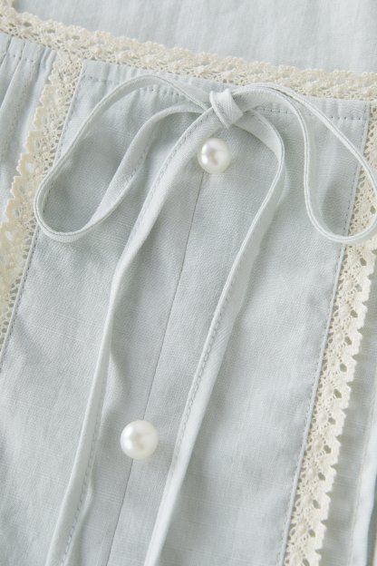 Square Neck Sweet Top EXA5635