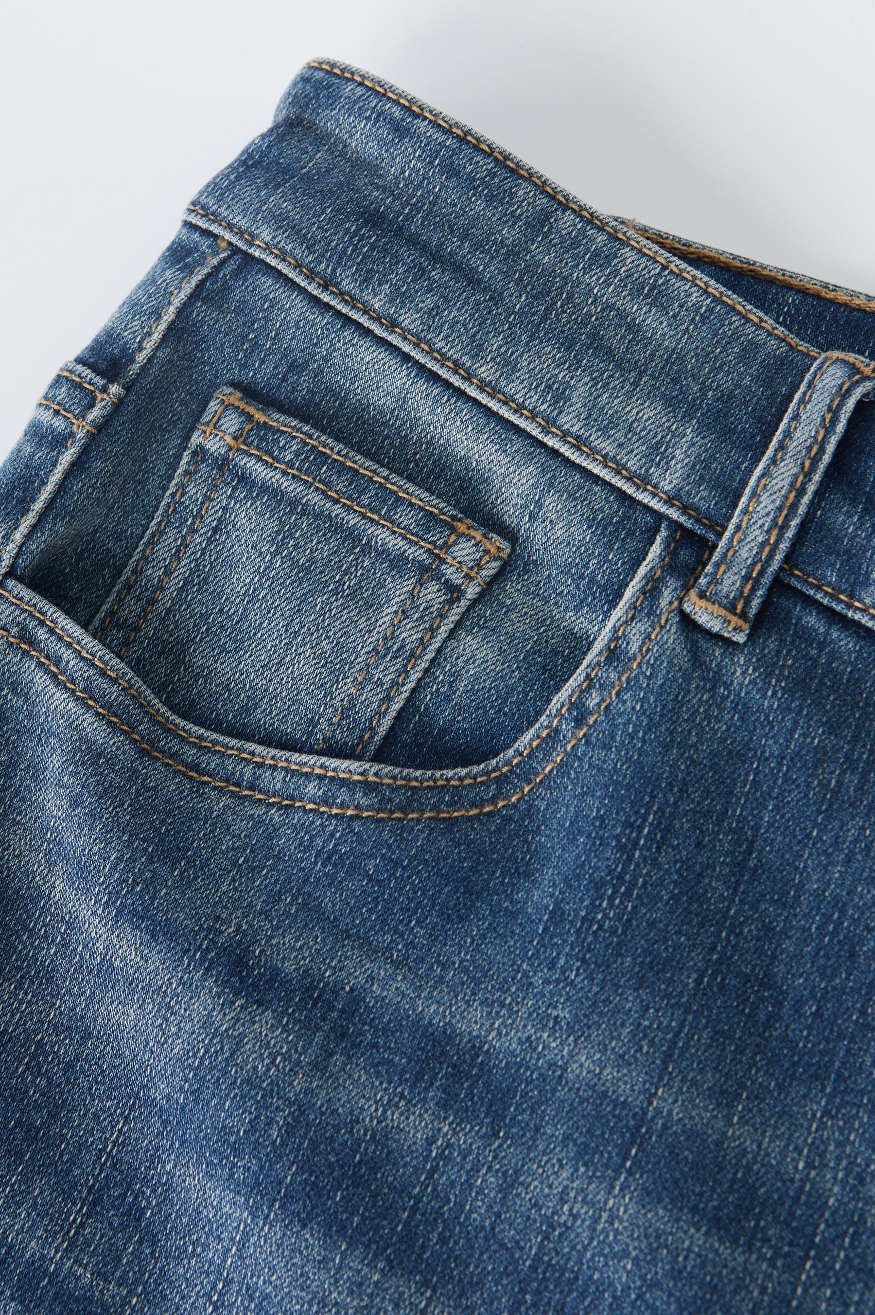 Nine-point Straight-leg Retro Wide-leg Pants EXK5223