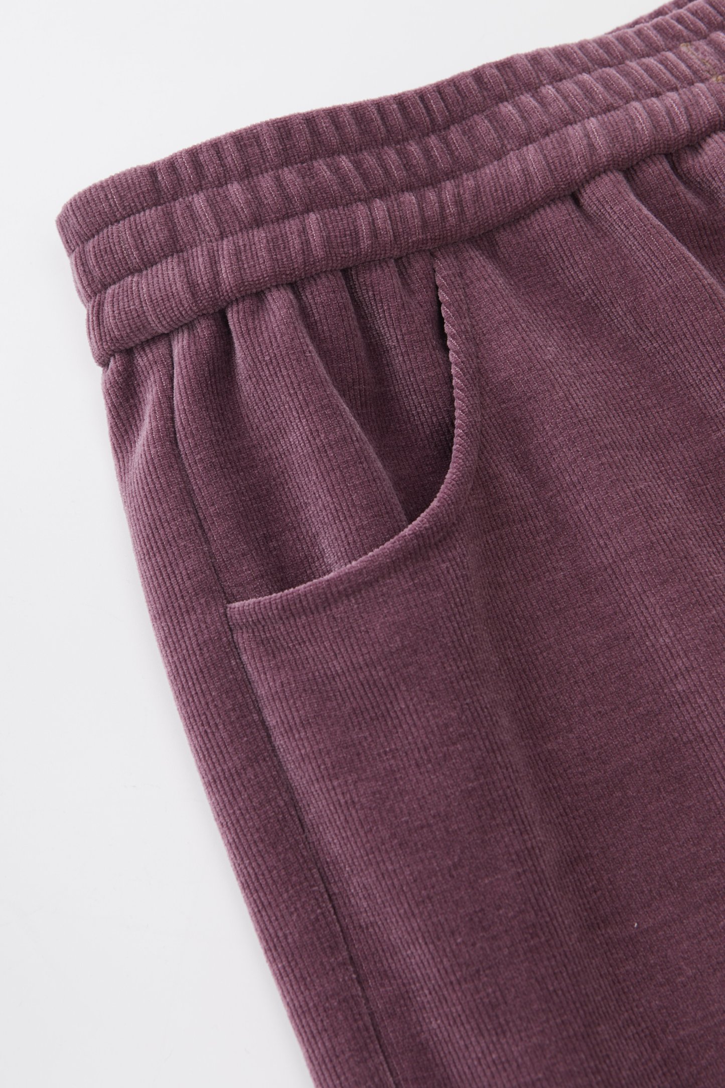 Chenille High Waist Slimming Wide Leg Pants EDK5820