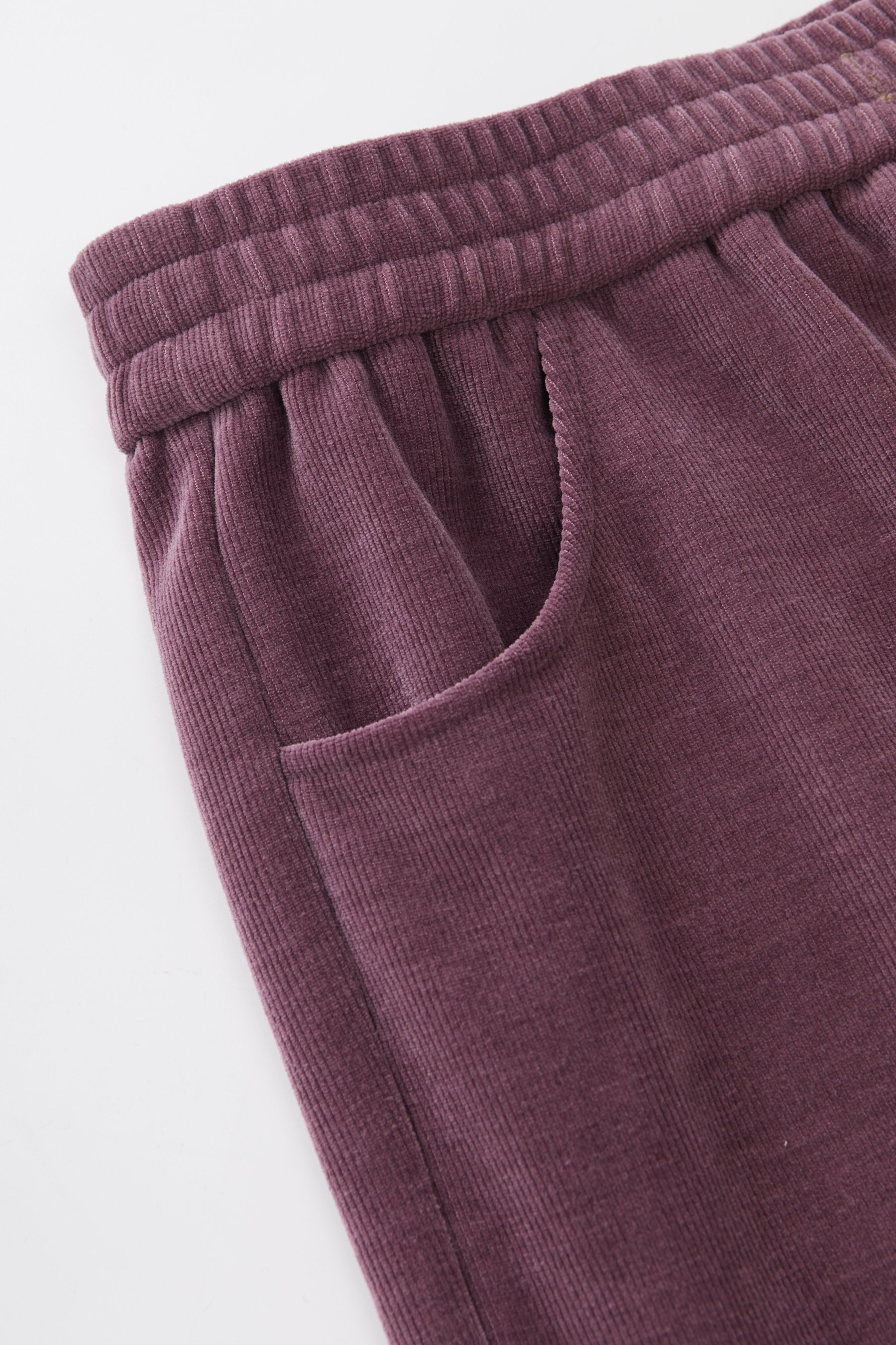 Chenille High Waist Slimming Wide Leg Pants EDK5820