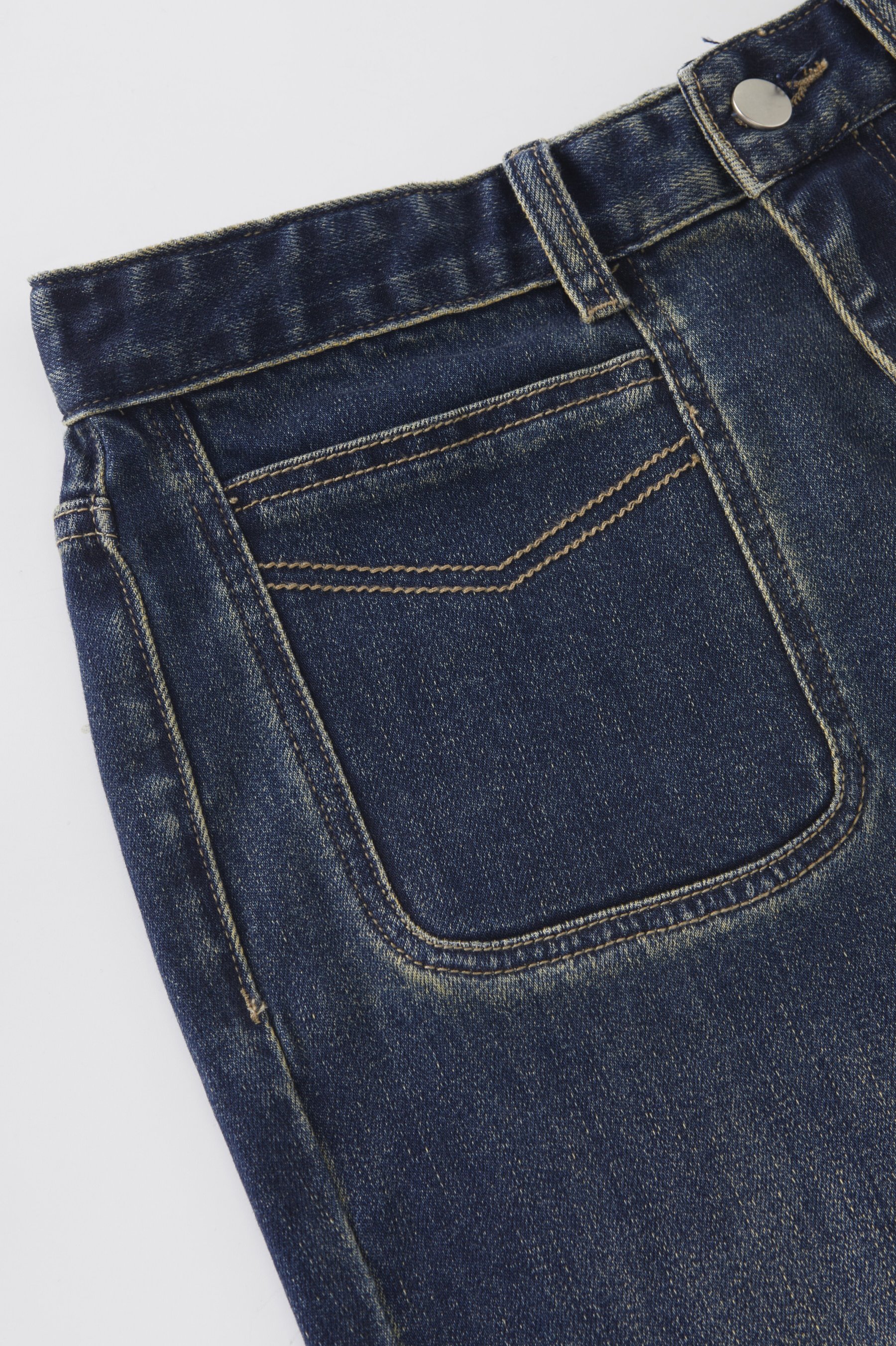 High-waisted straight-leg jeans FCK6959