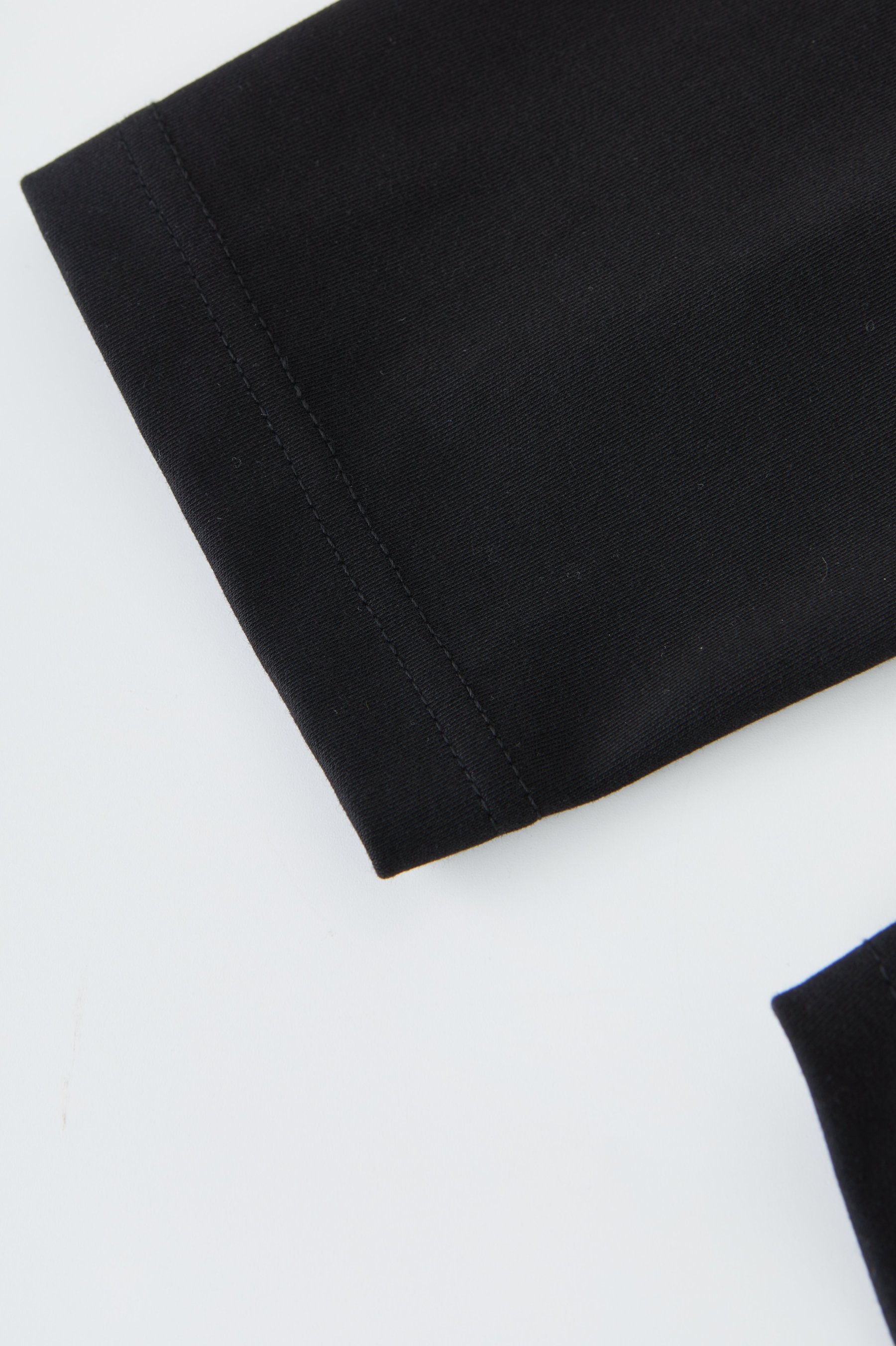 Fake Two-Piece V-Neck Letter Print Long Sleeve T-Shirt ECZ2537