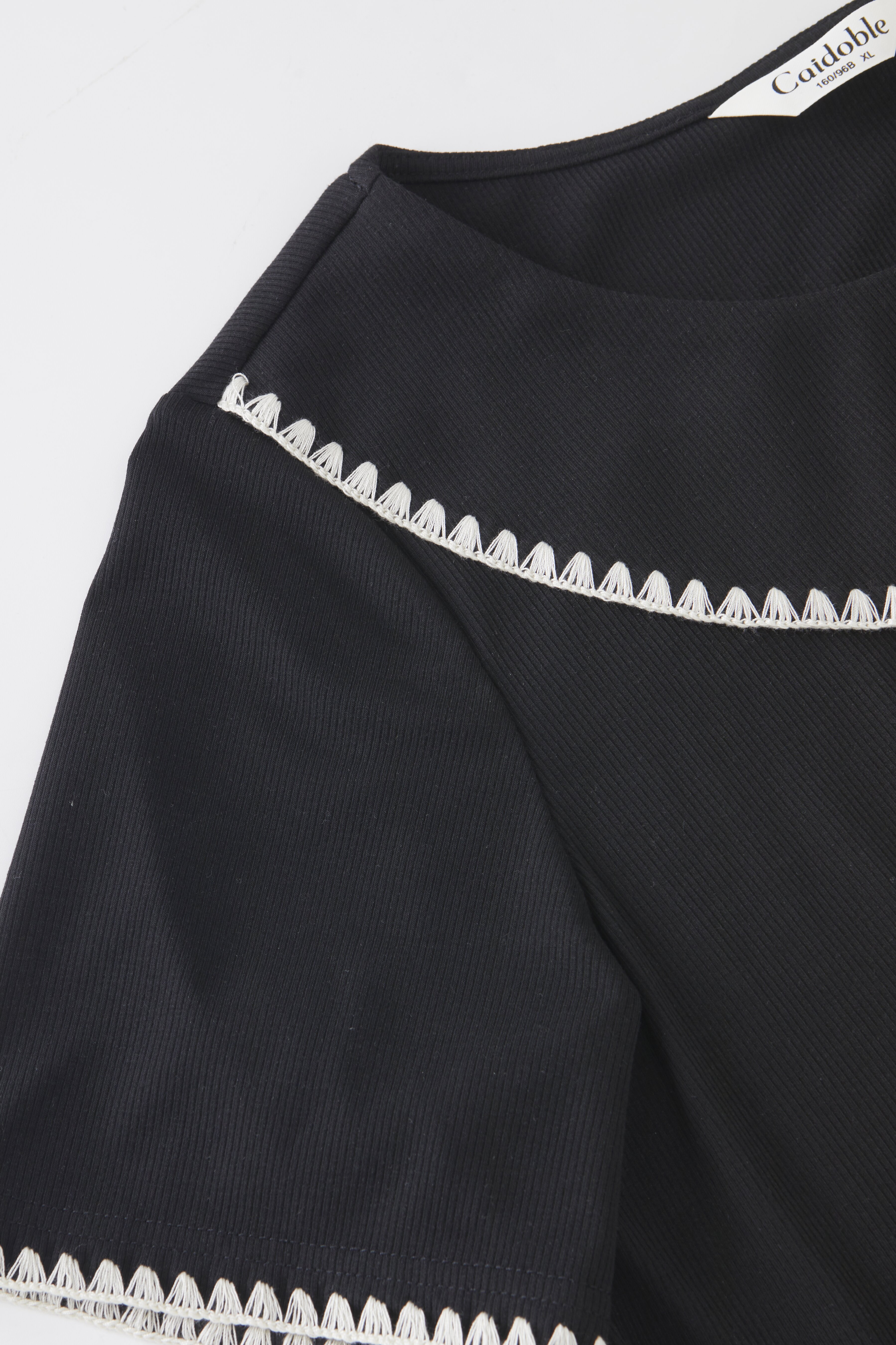 Unique Design Irregular Collar T-shirt FXZ7089