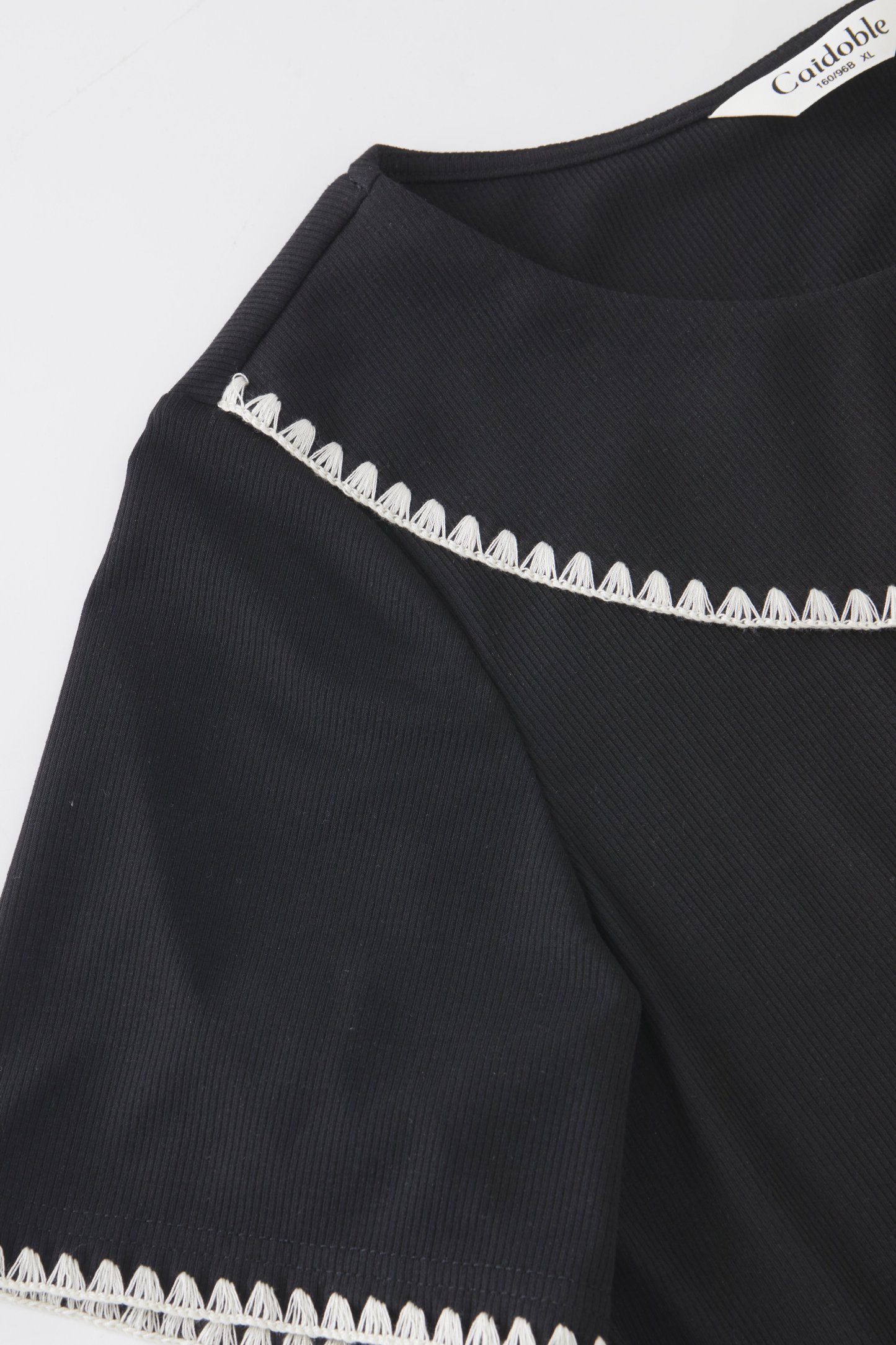 Unique Design Irregular Collar T-shirt FXZ7089