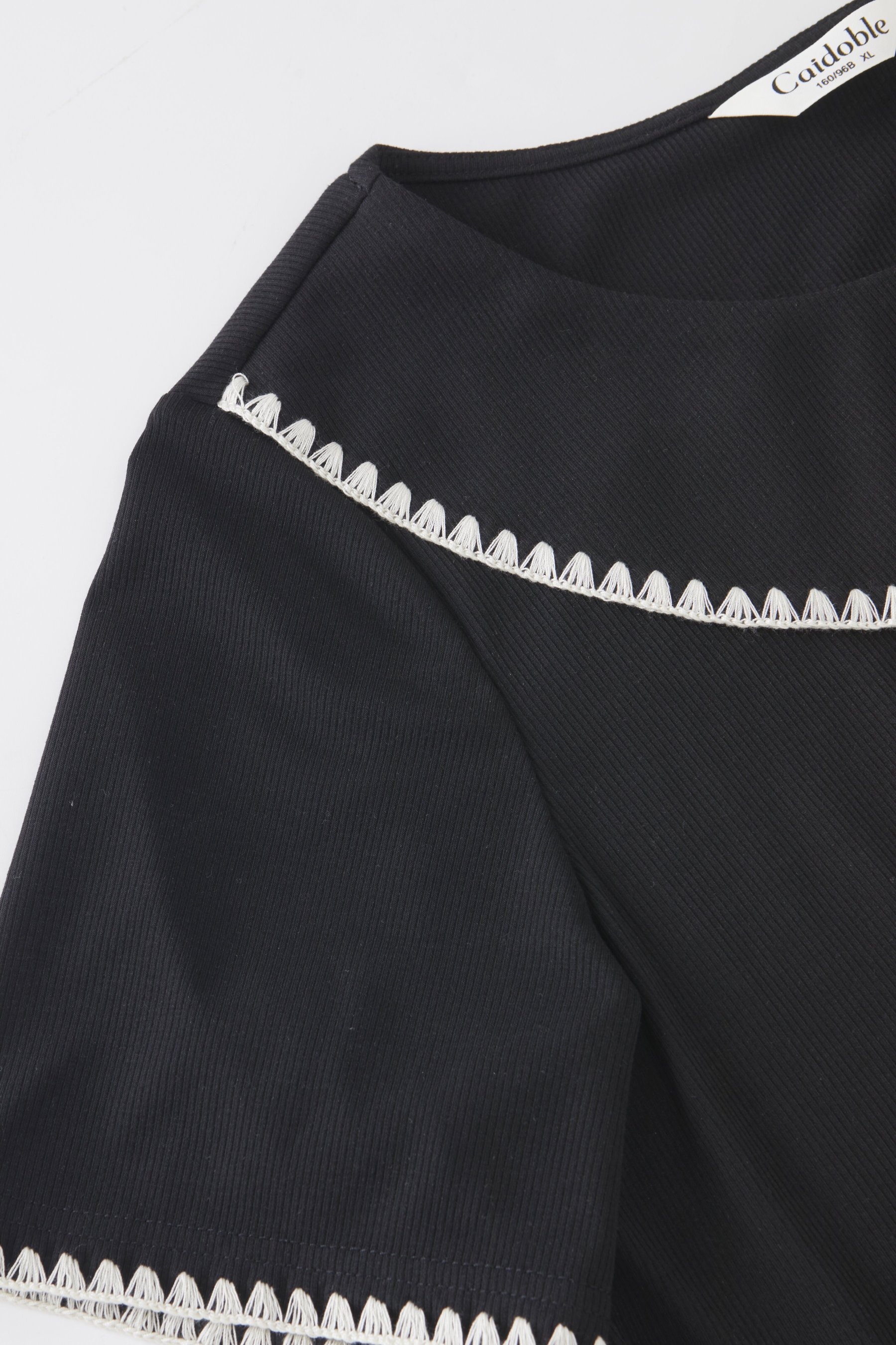 Unique Design Irregular Collar T-shirt FXZ7089