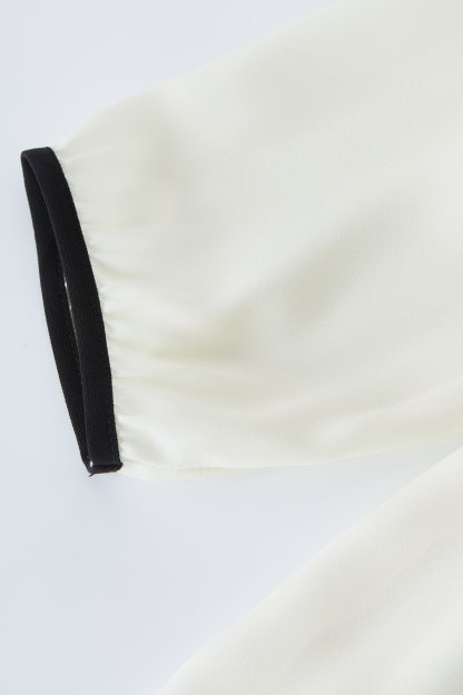 Embroidered Ruffle Collar Blouse DDA2110