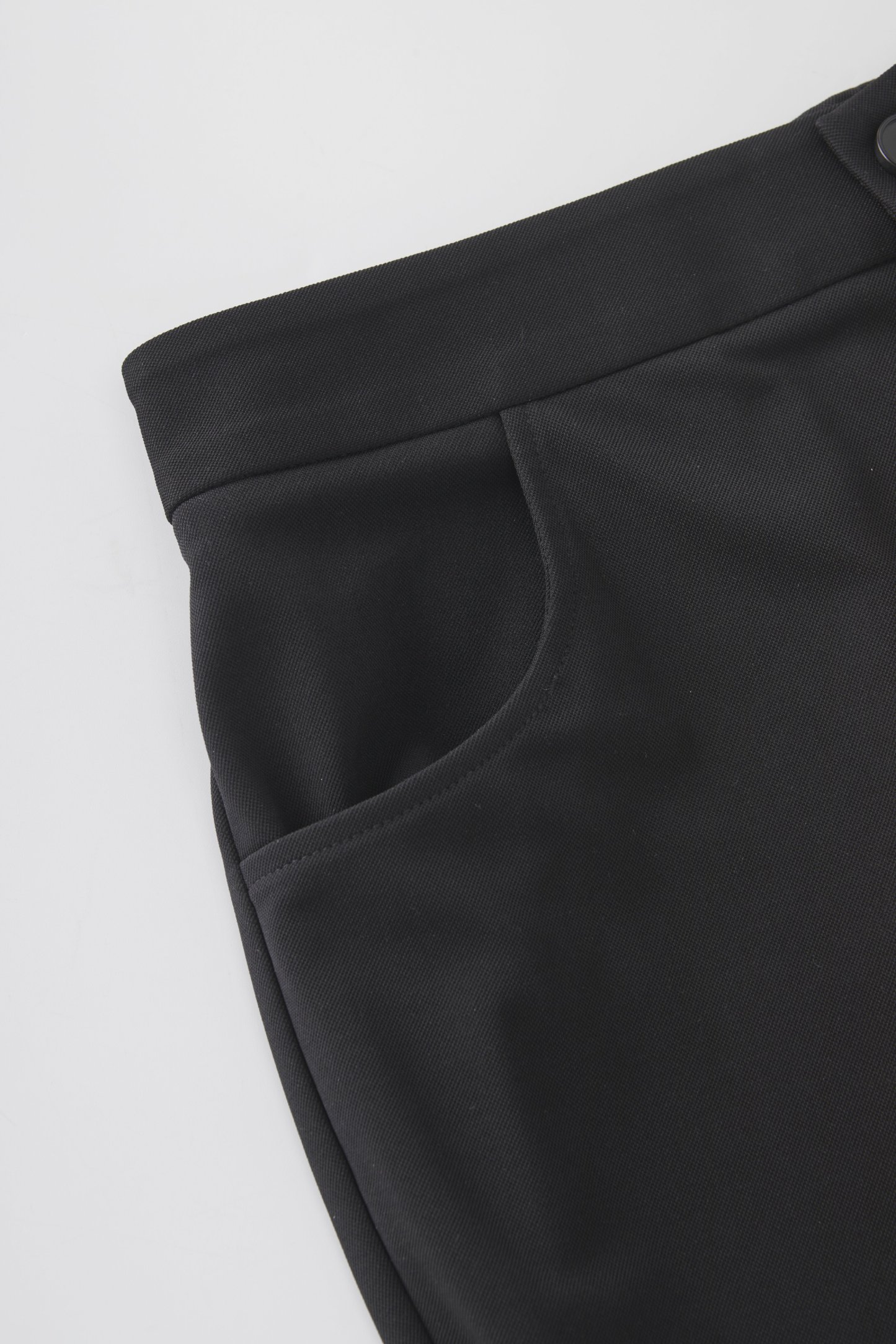 High waisted slightly flared ankle ruffled casual pants FXK8012