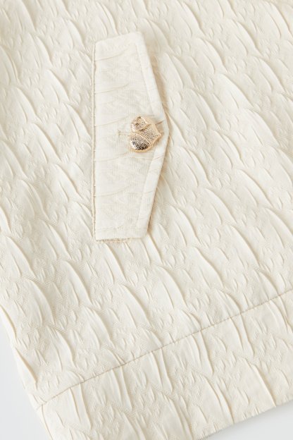 Lace V-neck Thin Jacket ECW2387