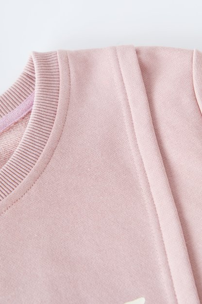 Slit Printed Sweatshirt DDZ2236