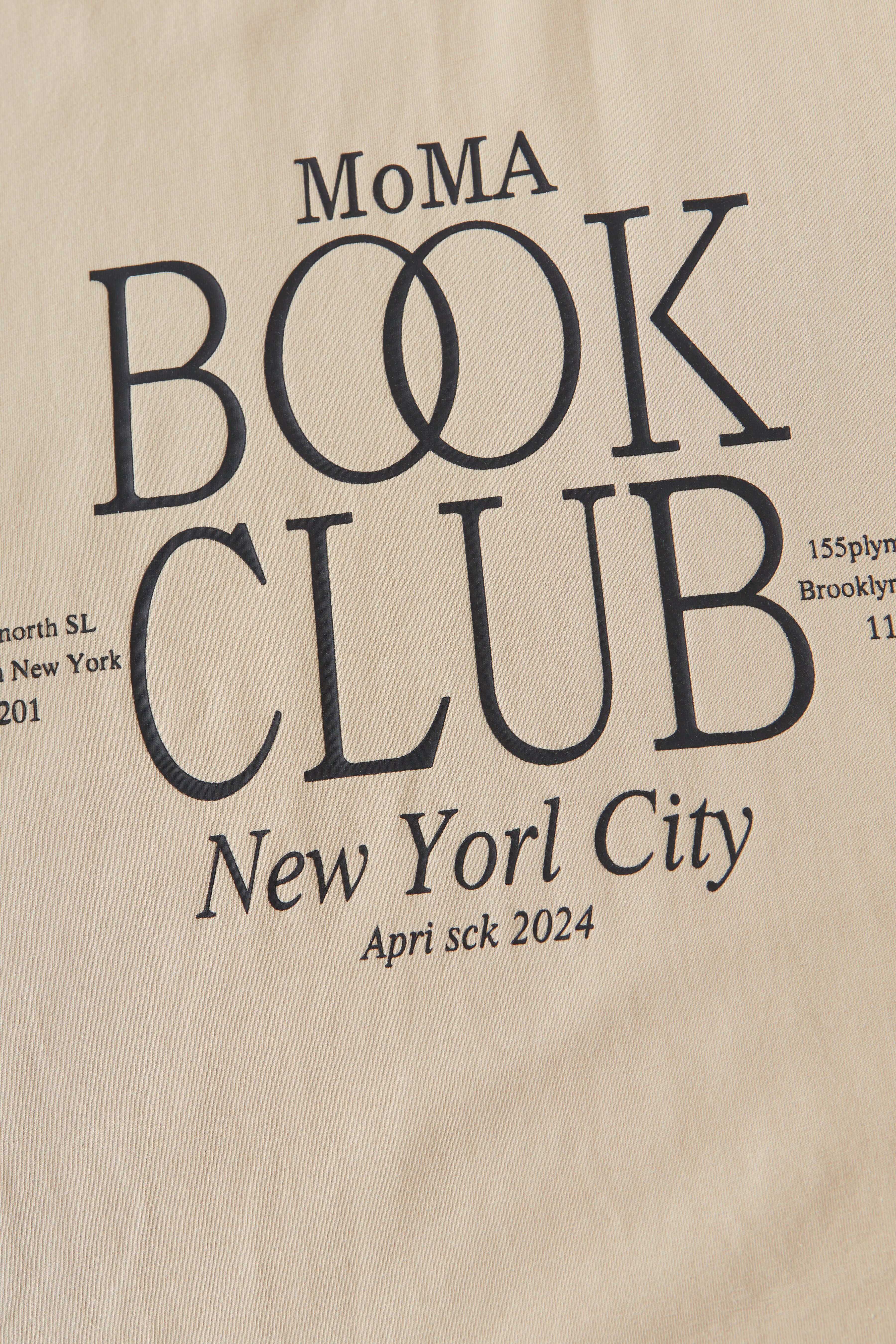 Round Neck Letter Print T-shirt Top Exz2670