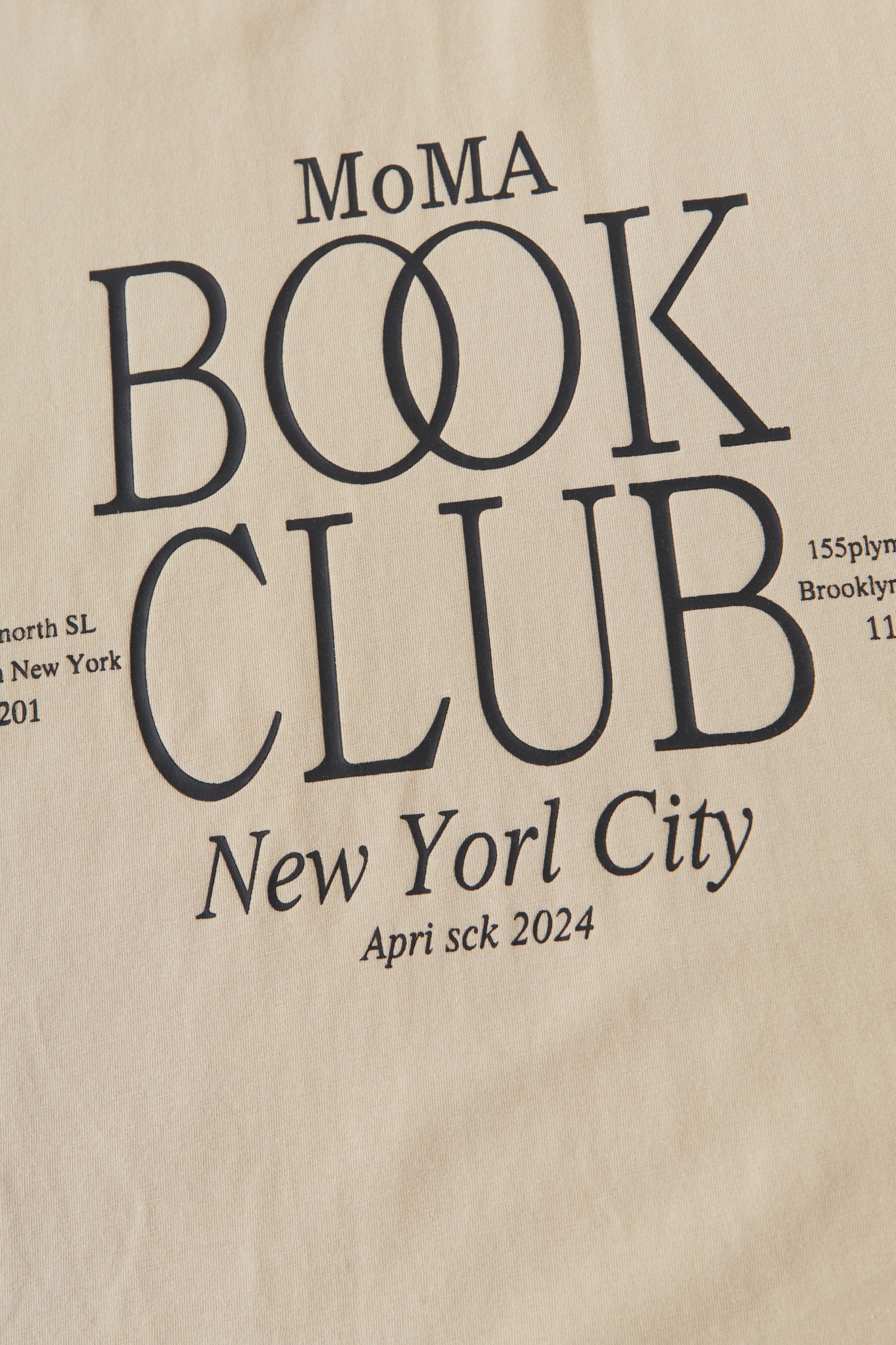 Round Neck Letter Print T-shirt Top Exz2670