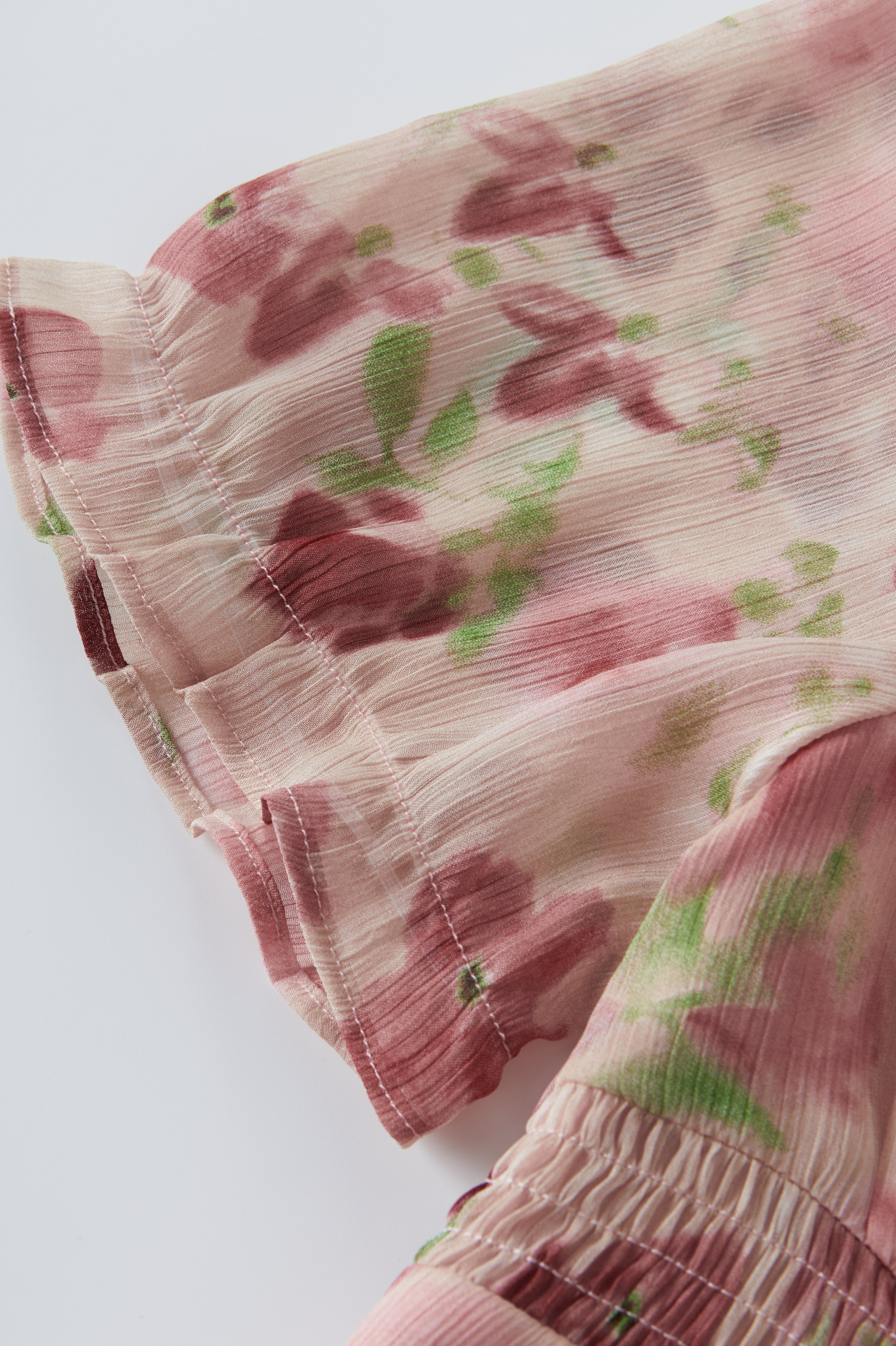 Floral Square Neck Dress DXQ1576