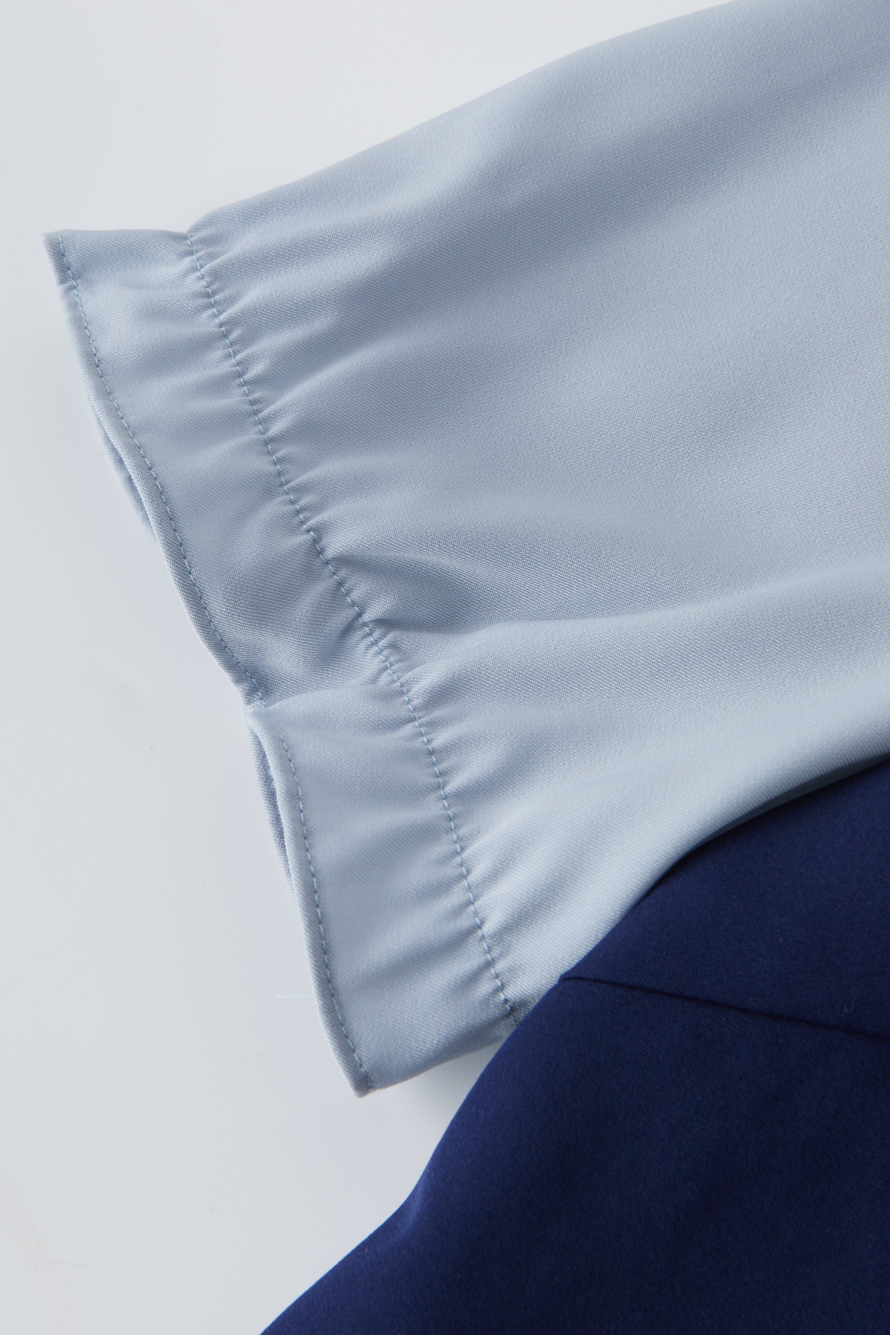 Fake Two-Piece A- line Dress Exq2969