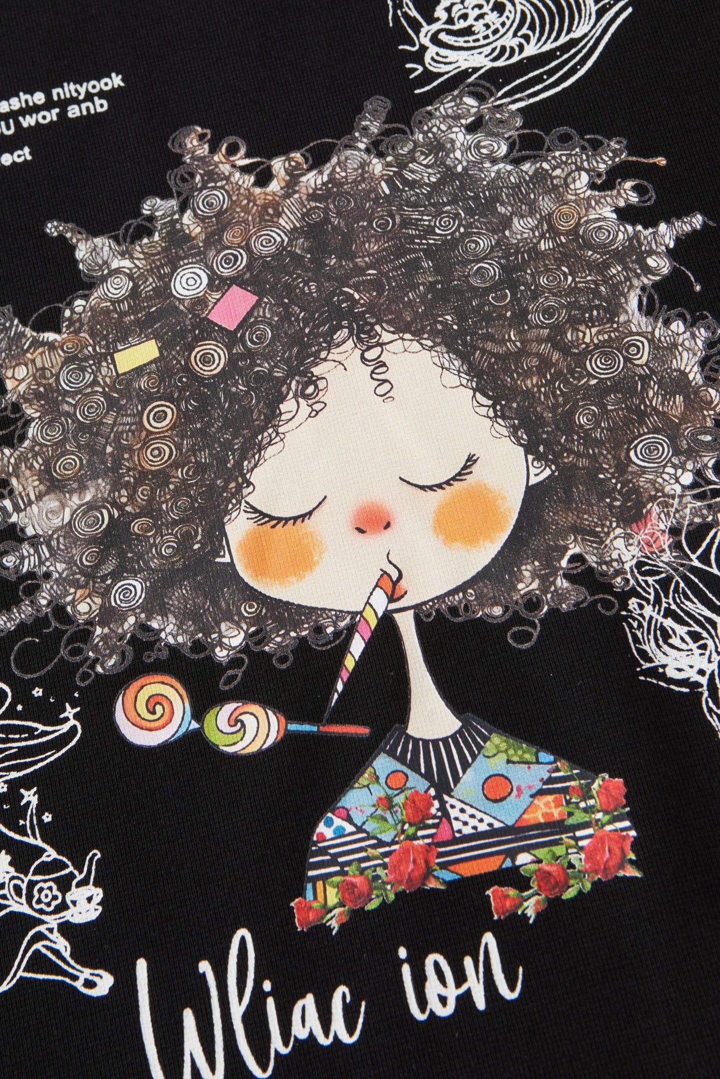 Ruffled Patchwork Printed Dress ECQ2380