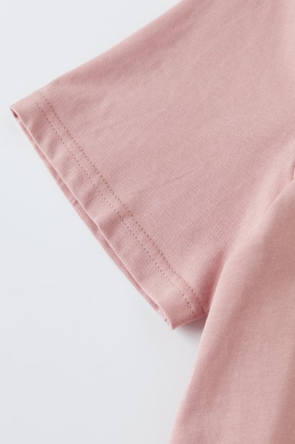 Chic Loose Letter T-shirt Dxz1356