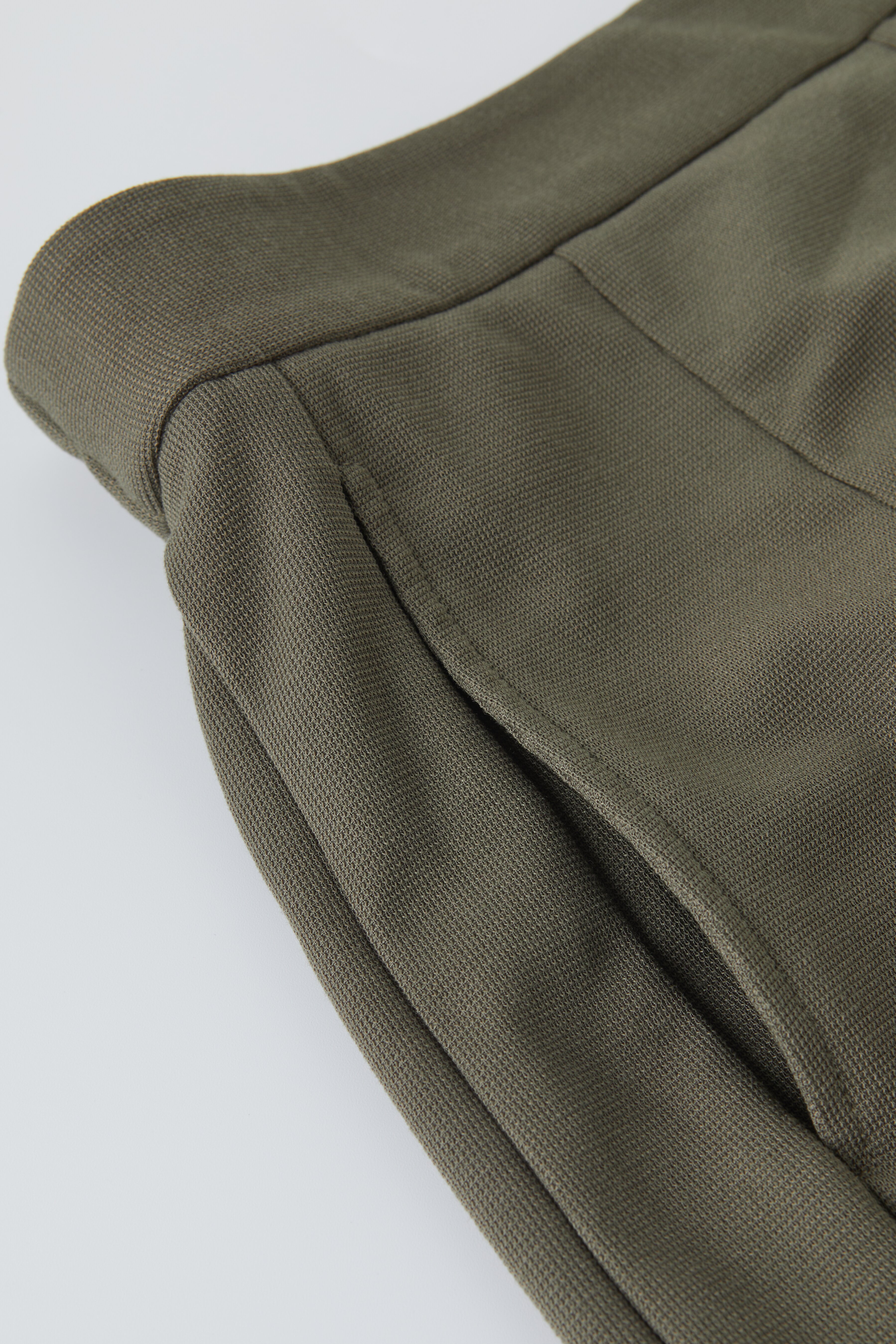 Small Waffle Rubber Band Versatile Shorts Dxk0151