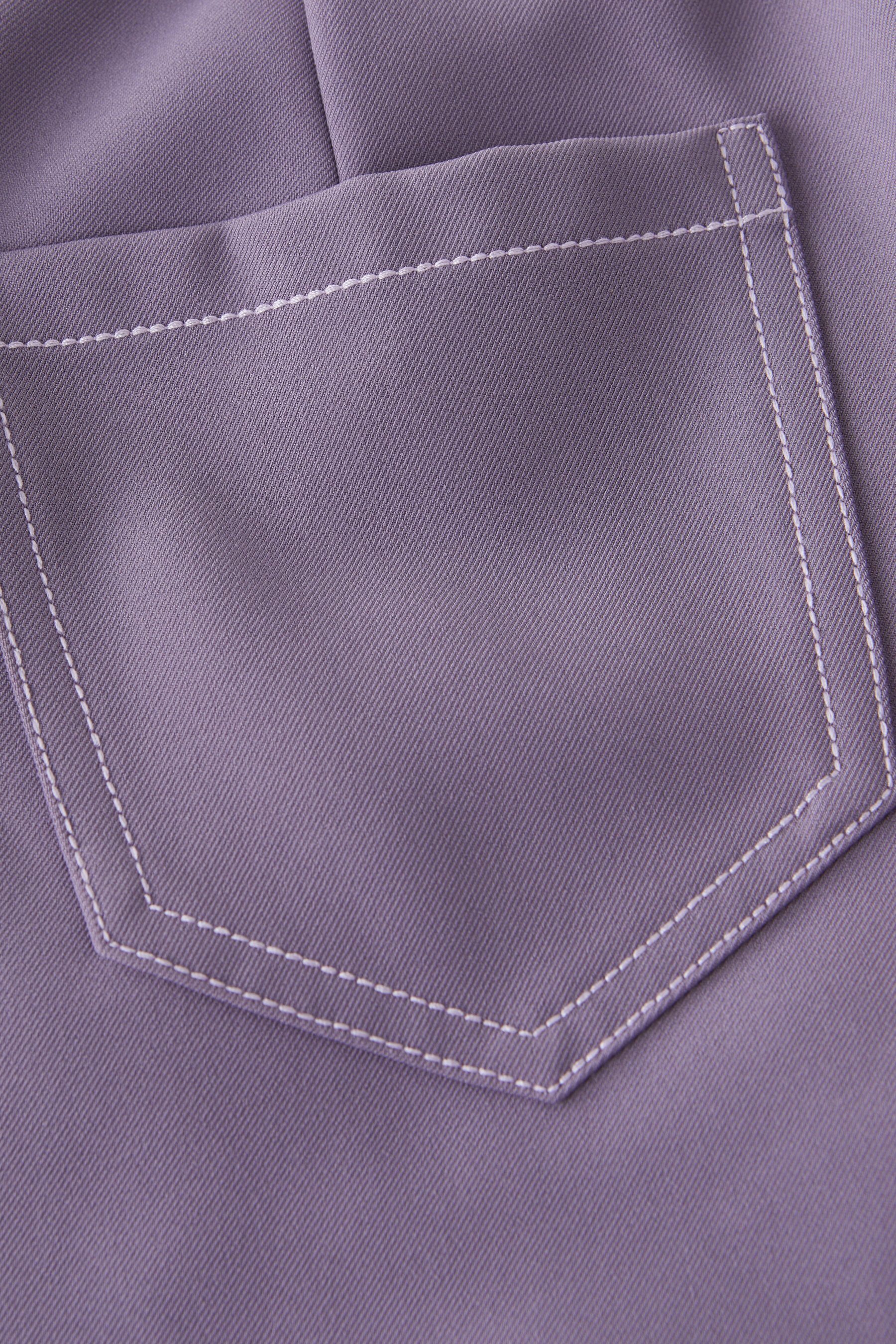 Casual Multicolor Line Pressing Versatile Shorts Exk5037