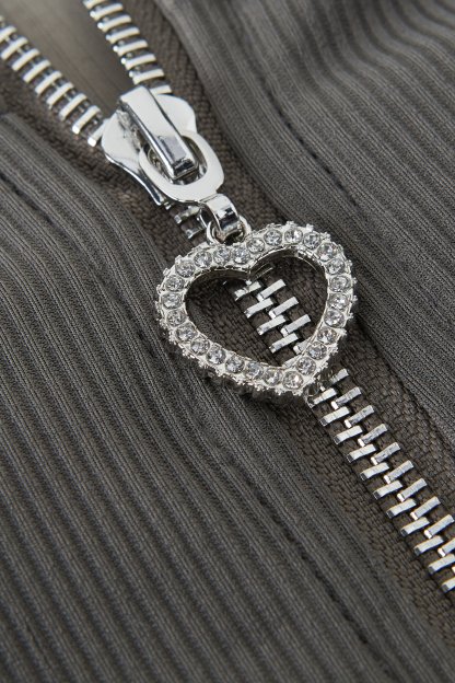 Off-shoulder Fake Two-piece Denim Dress EXQ5070