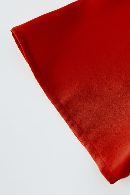 SEA French Asymmetric Bow Shirt Exa5092