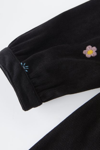 V-neck Slimming Embroidered Elegant Dress DDQ2186