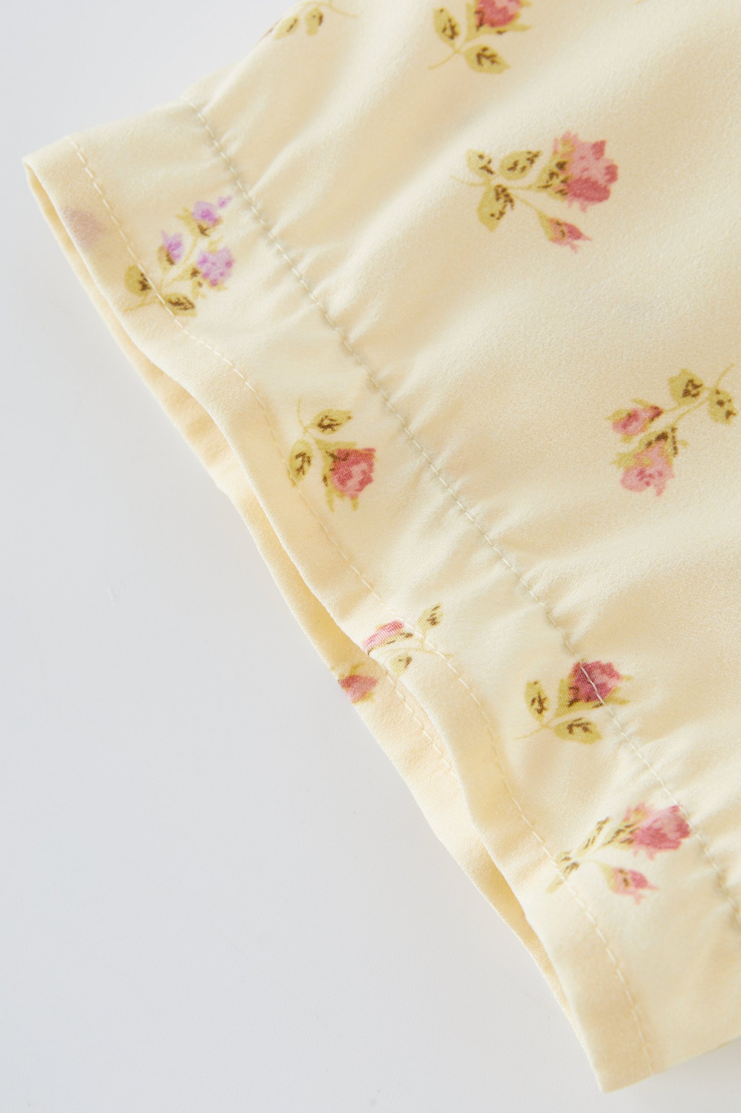 Puff Sleeve Holiday Style Floral Dress EXQ5280