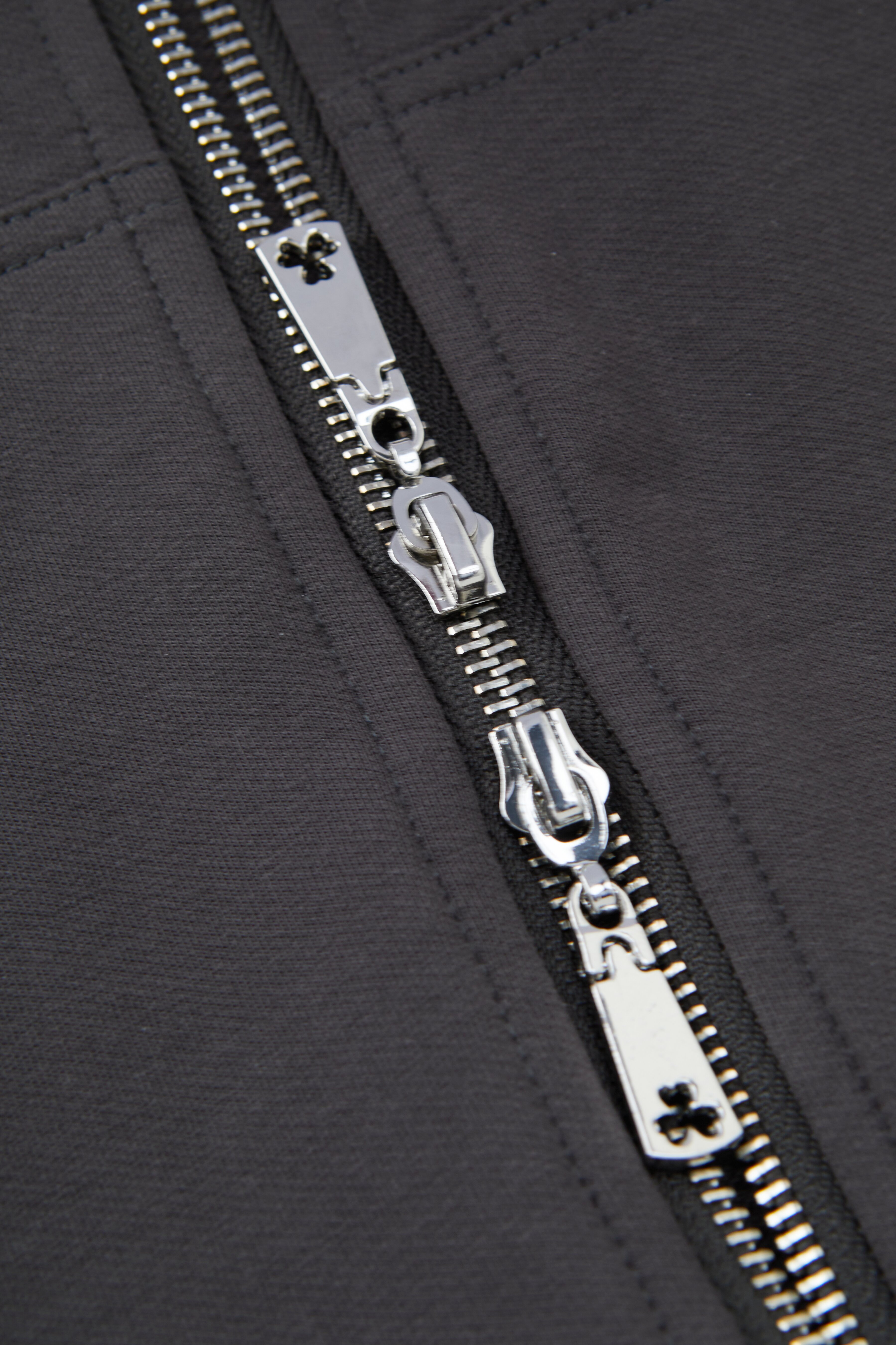 Double-ended Zipper Hooded Sweatshirt Thin Jacket EDW5605N