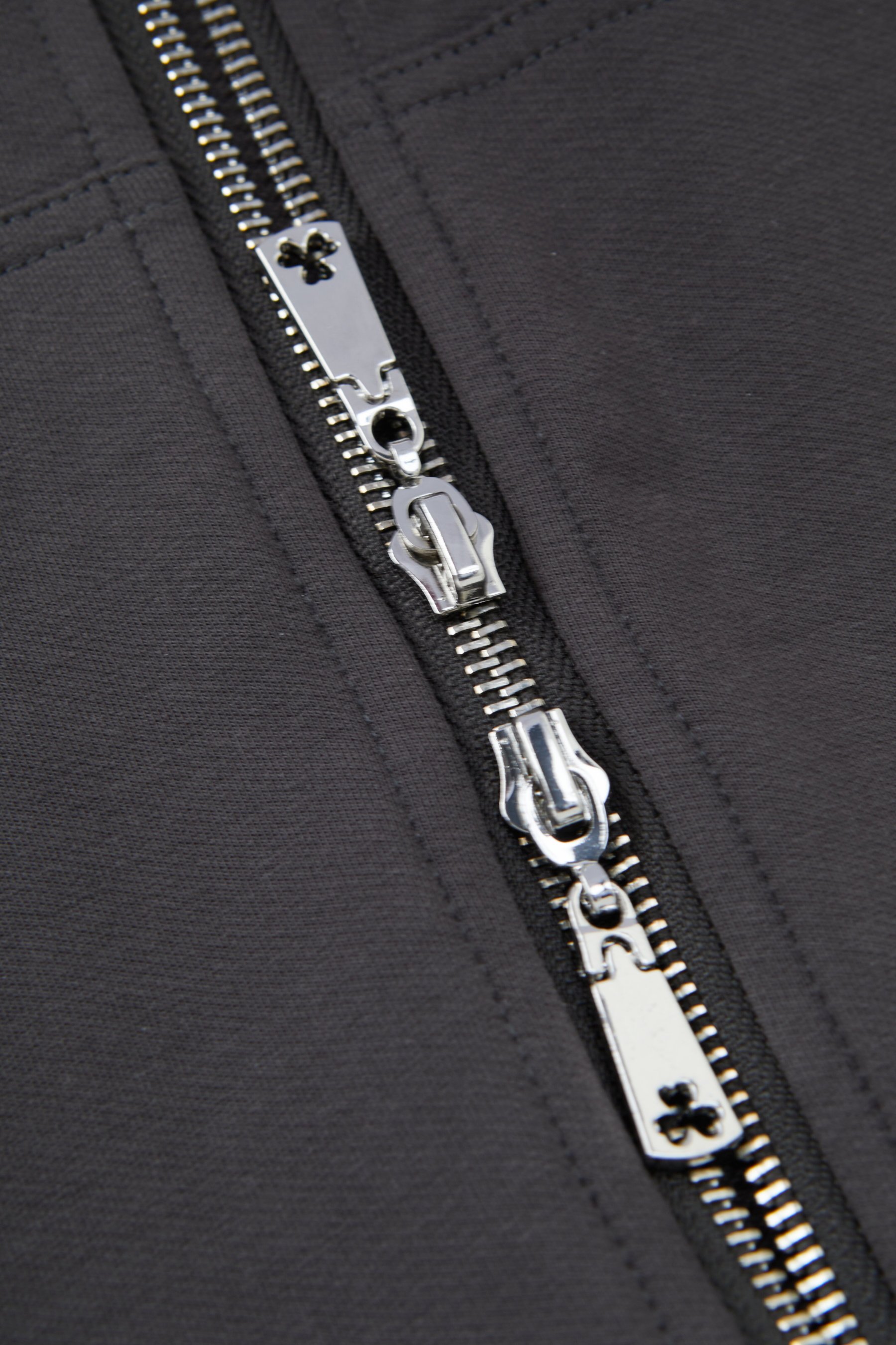 Double-ended Zipper Hooded Sweatshirt Thin Jacket EDW5605N