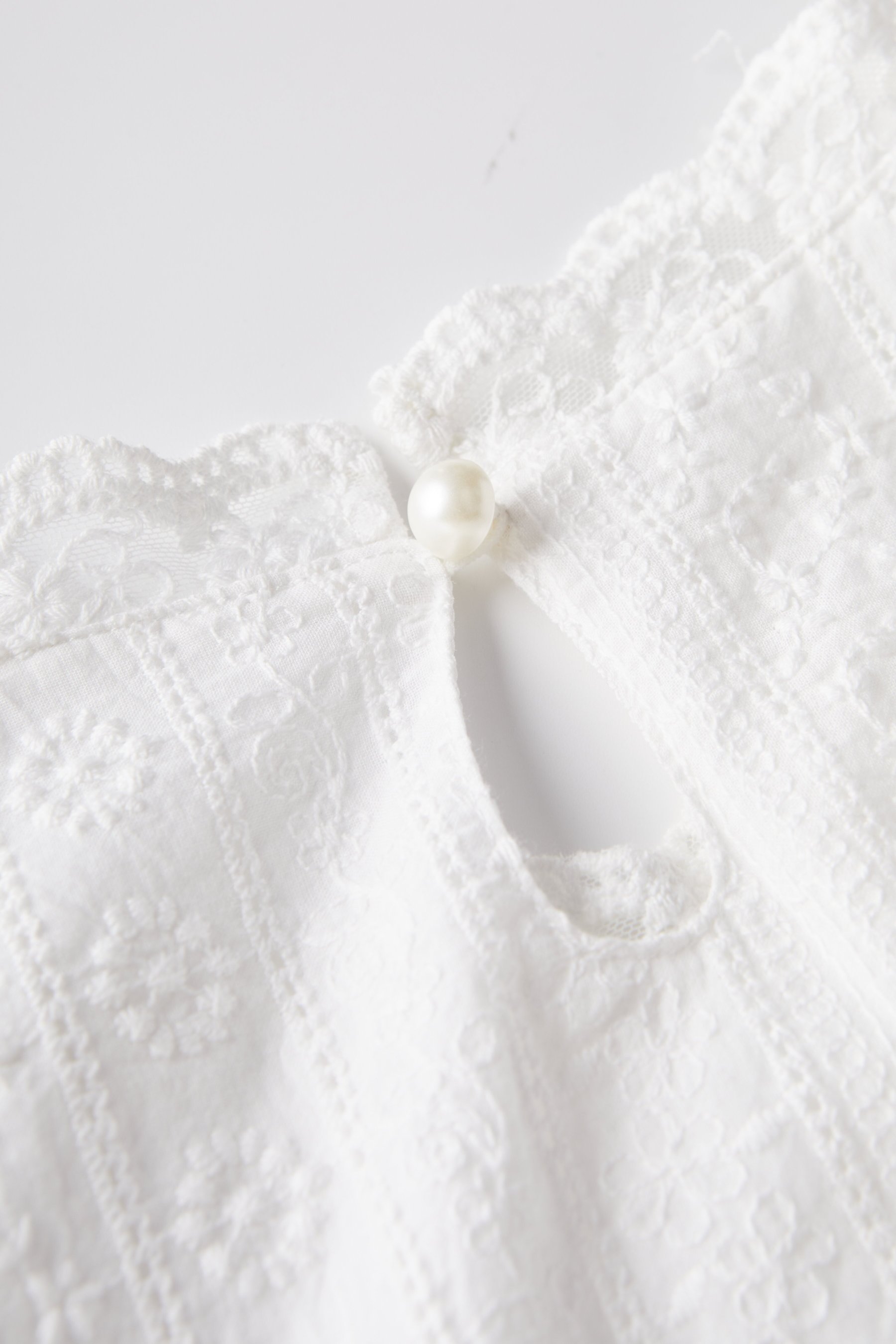 Lace Patchwork Heavy Embroidery Blouse EDA5865