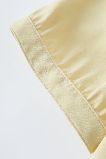 Loose Off-Shoulder Woven Top EXA3079