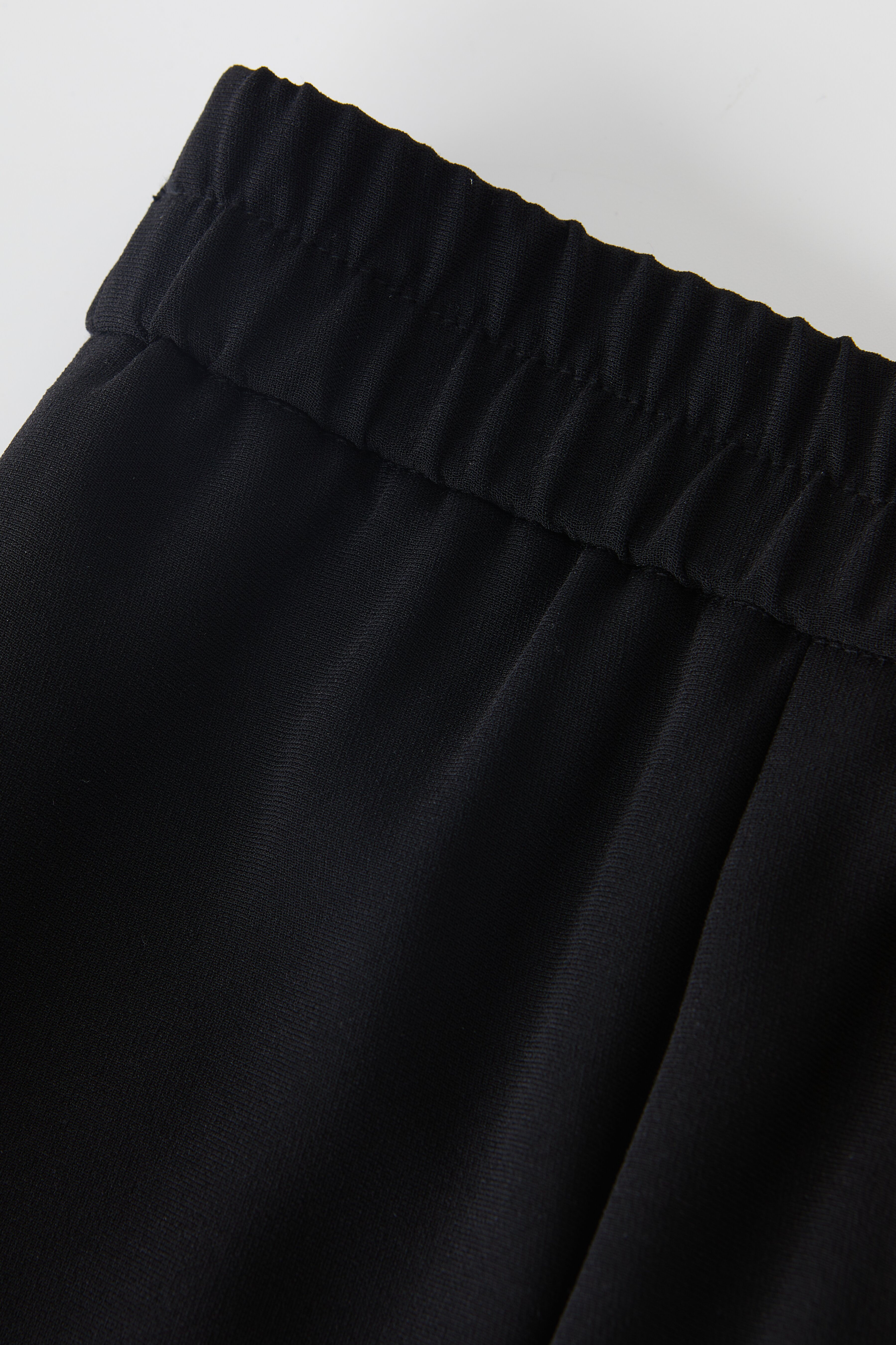 Lace Patchwork Ruffled Wide-Leg Pants EXK5096