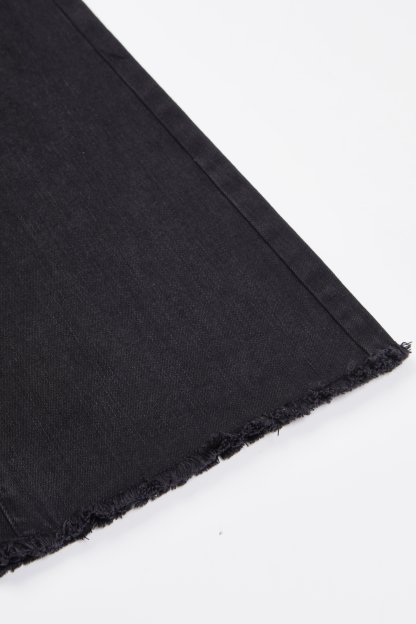 Flared Slim Fit Slimming Denim Pants EDK5718