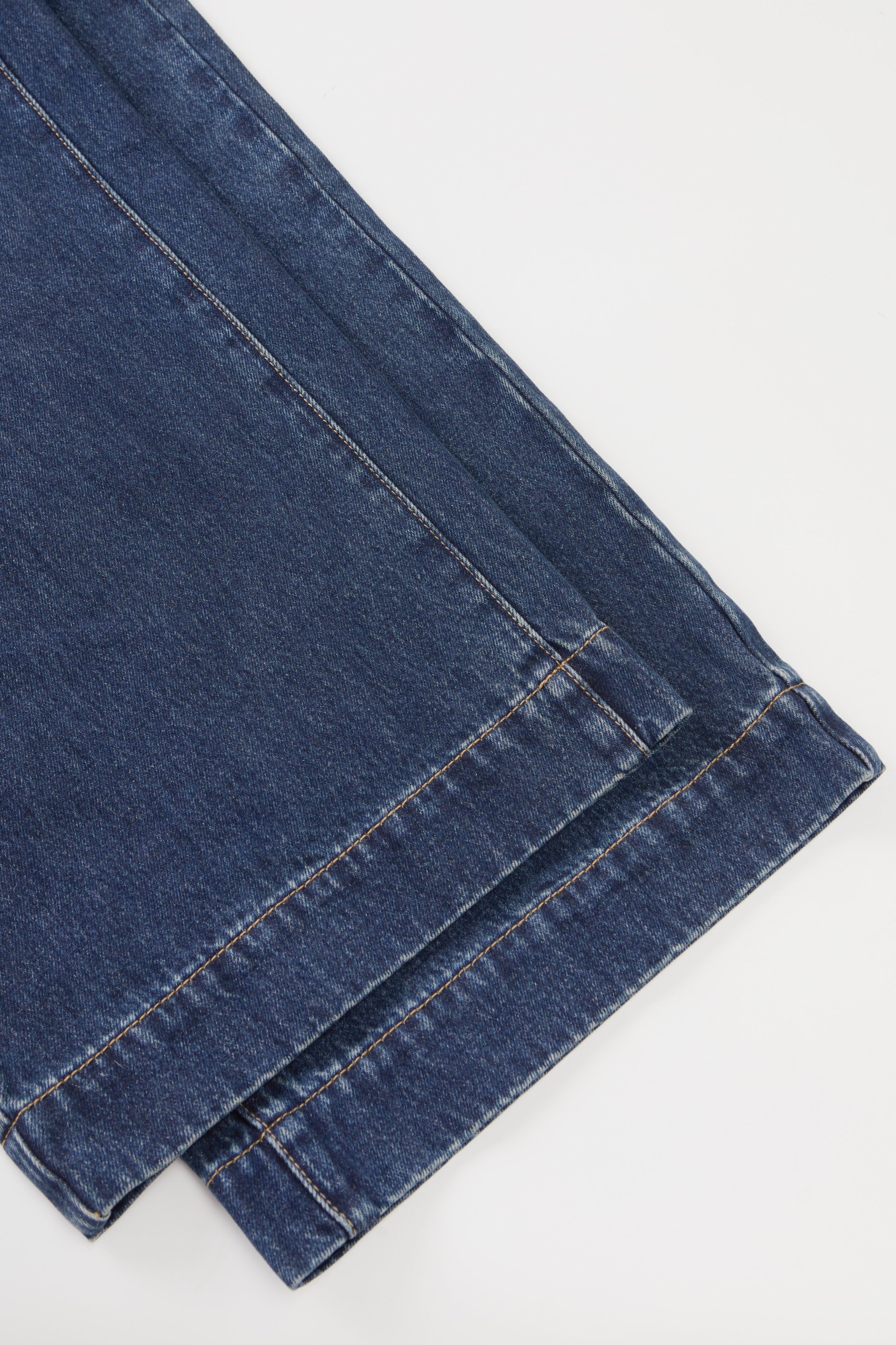 retro wide-leg straight-leg denim pants EDK5862