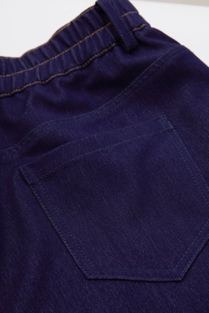 High Waist Straight Lace Jeans EDK5680