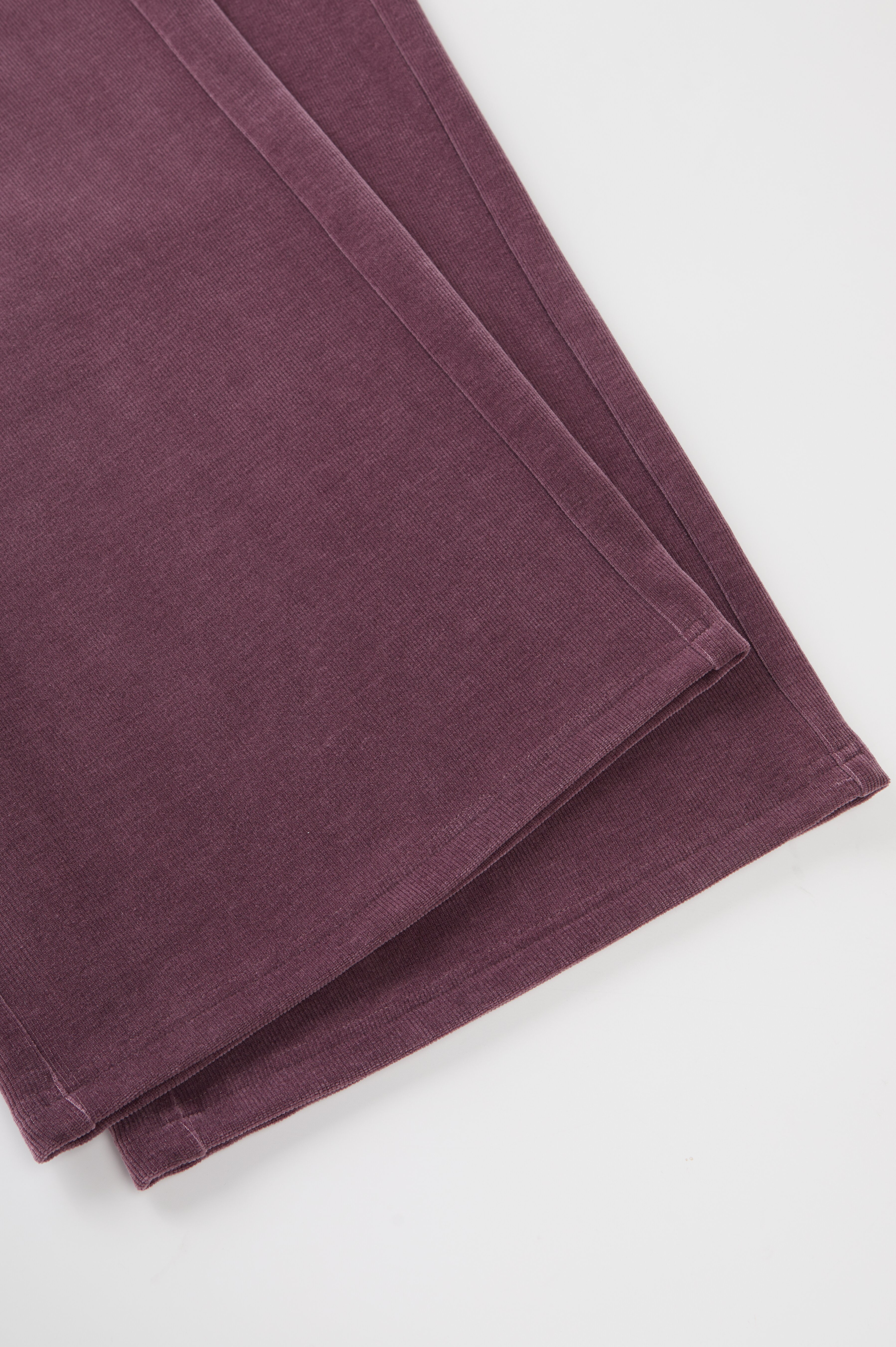 Chenille High Waist Slimming Wide Leg Pants EDK5820