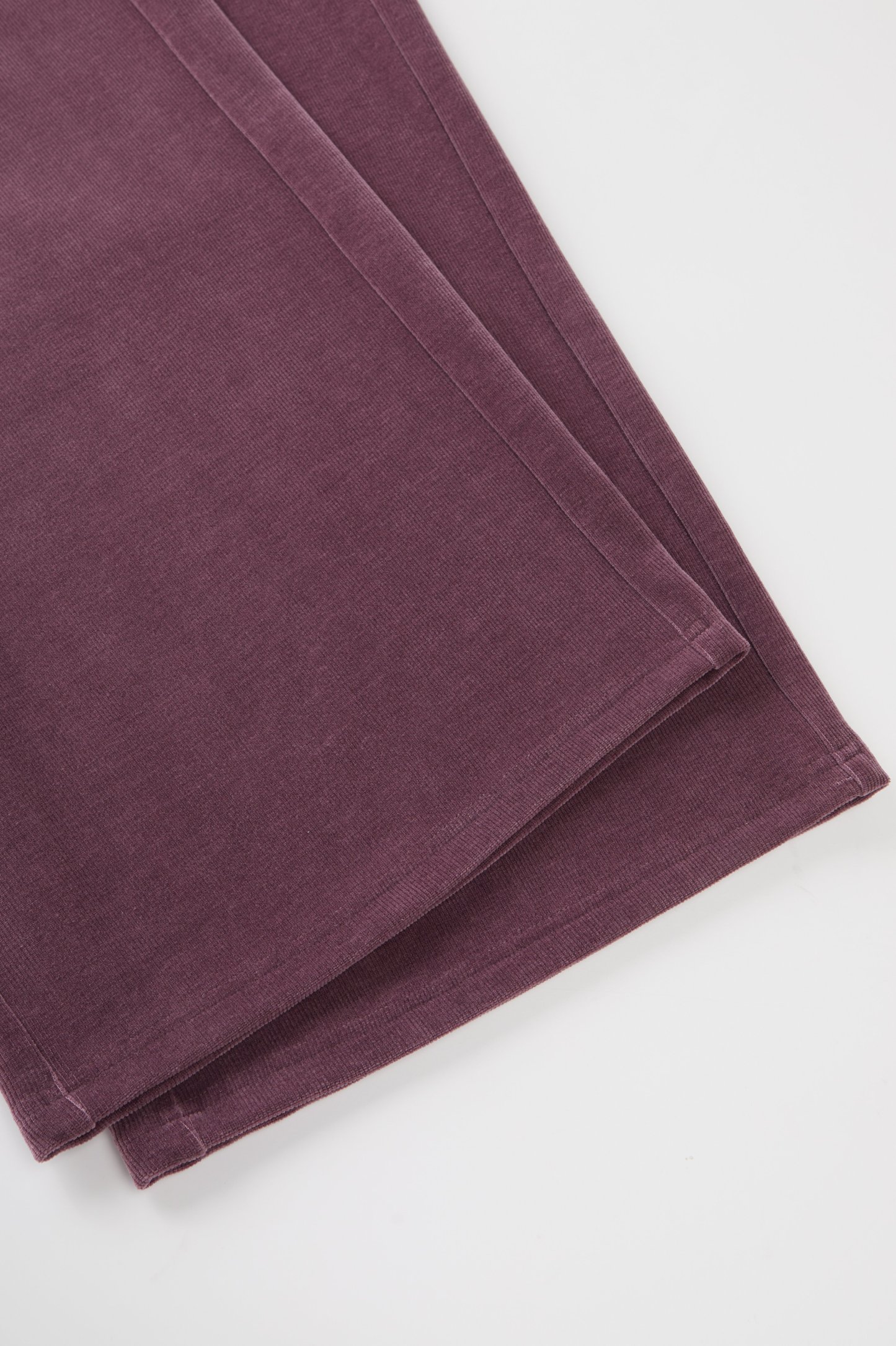 Chenille High Waist Slimming Wide Leg Pants EDK5820