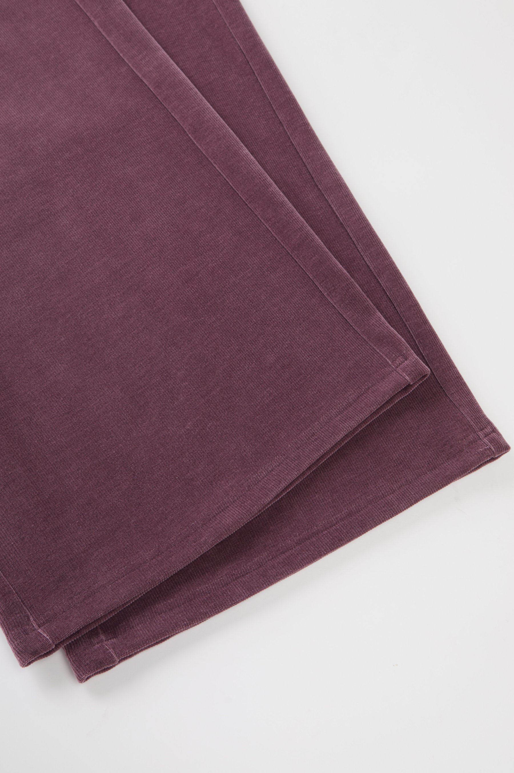 Chenille High Waist Slimming Wide Leg Pants EDK5820