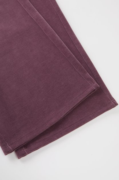 Chenille High Waist Slimming Wide Leg Pants EDK5820